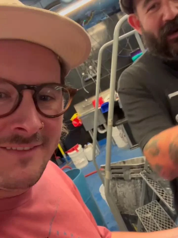 Sir, for a dollar💲&hellip; would you let Adam-on-the-Steep crash your brew day? 🙋&zwj;♀️🍻

Last spotted at @zymos_brew, knee-deep in a West Coast Pils (brewed with Root Shoot MAGIC Pilsner) and an unshakable enthusiasm for malt. 🍻✨

Word is, he s