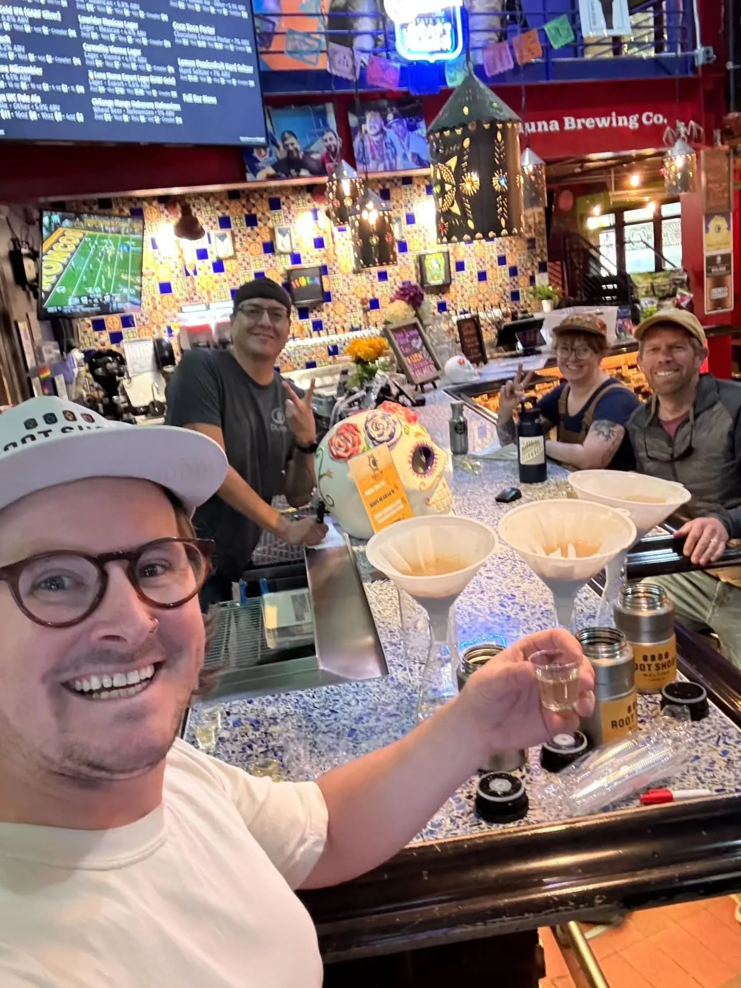 👋&ldquo;Sir, for a dollar💲&hellip; which Pilsner malt is your favorite?&rdquo;

🫖Last week, Adam spent the day hot-steeping with Leigh @chelunabrewing and Cody from @publicofferingbrewing, tasting EVERY Root Shoot Pilsner malt: Genie, Odyssey, Thu