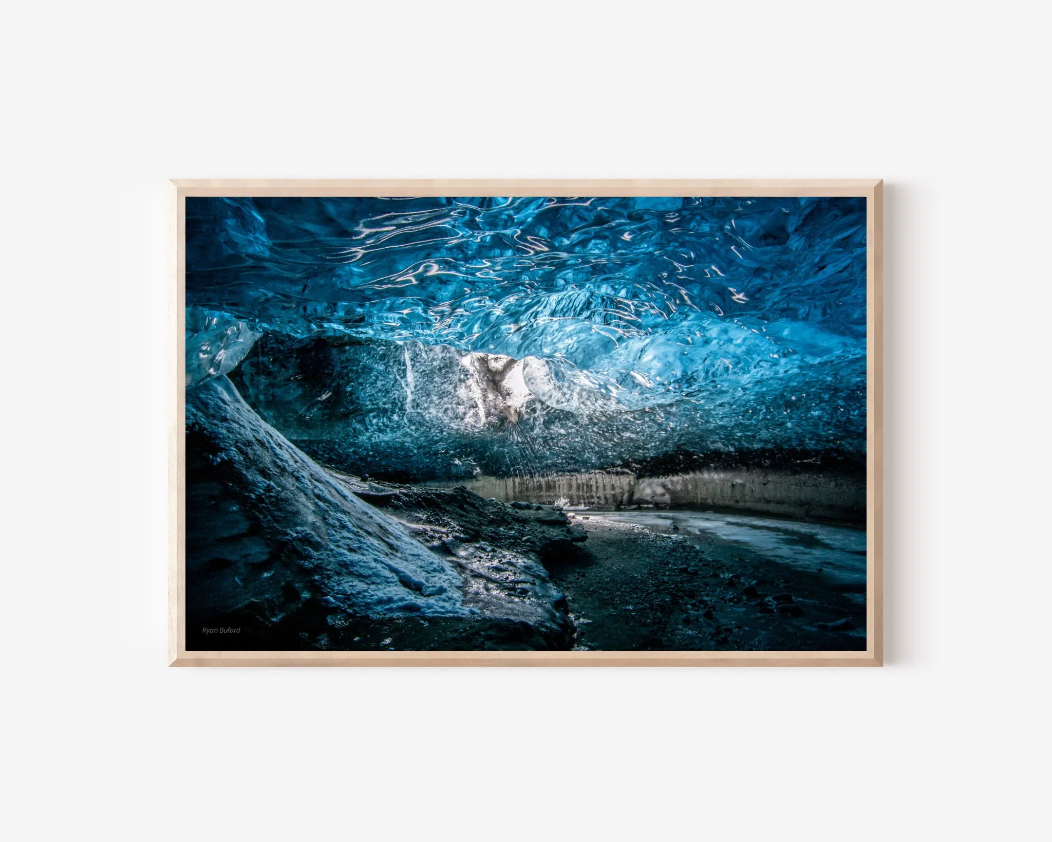 Iceland Ice Cave | Fine Art Glacier Photography