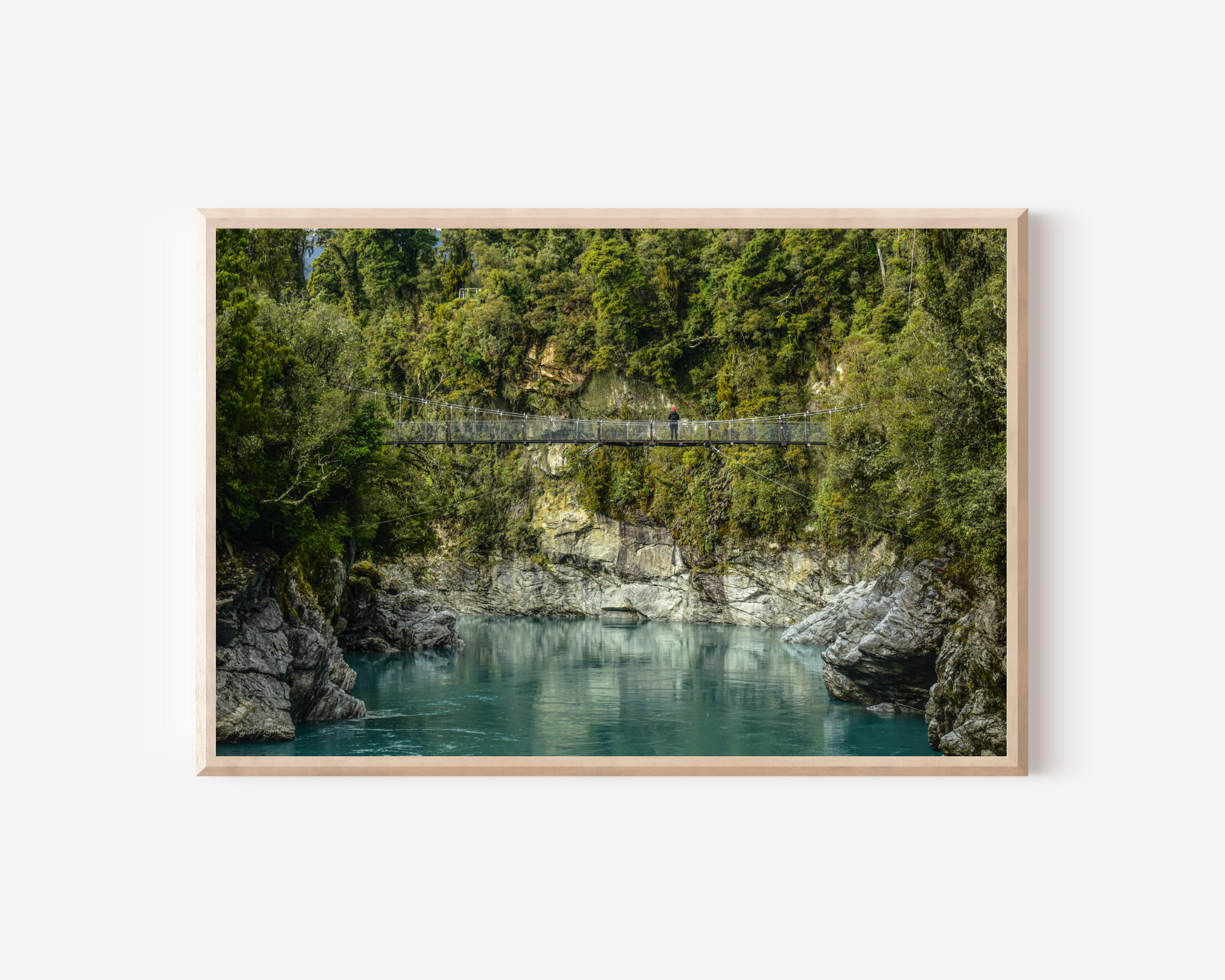 Hokitika Gorge - New Zealand Wall Art