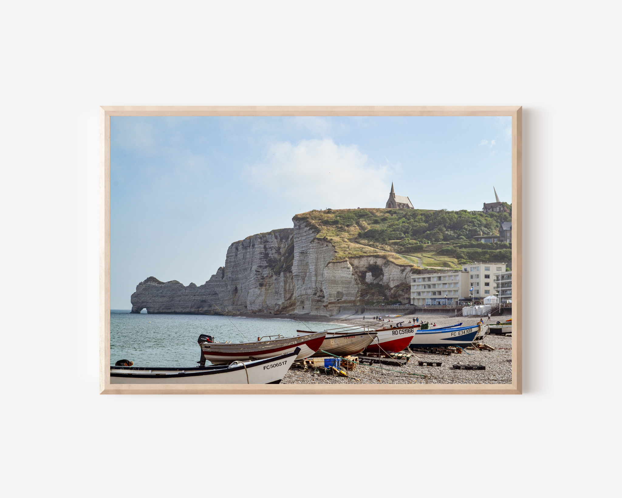 Étretat, France - Beach Wall Art