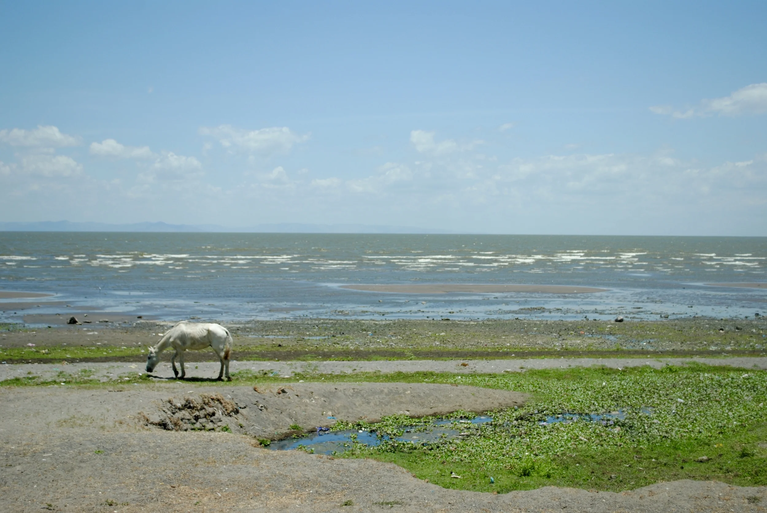 Beachfront boardwalk of Lake Nicaragua in Granada