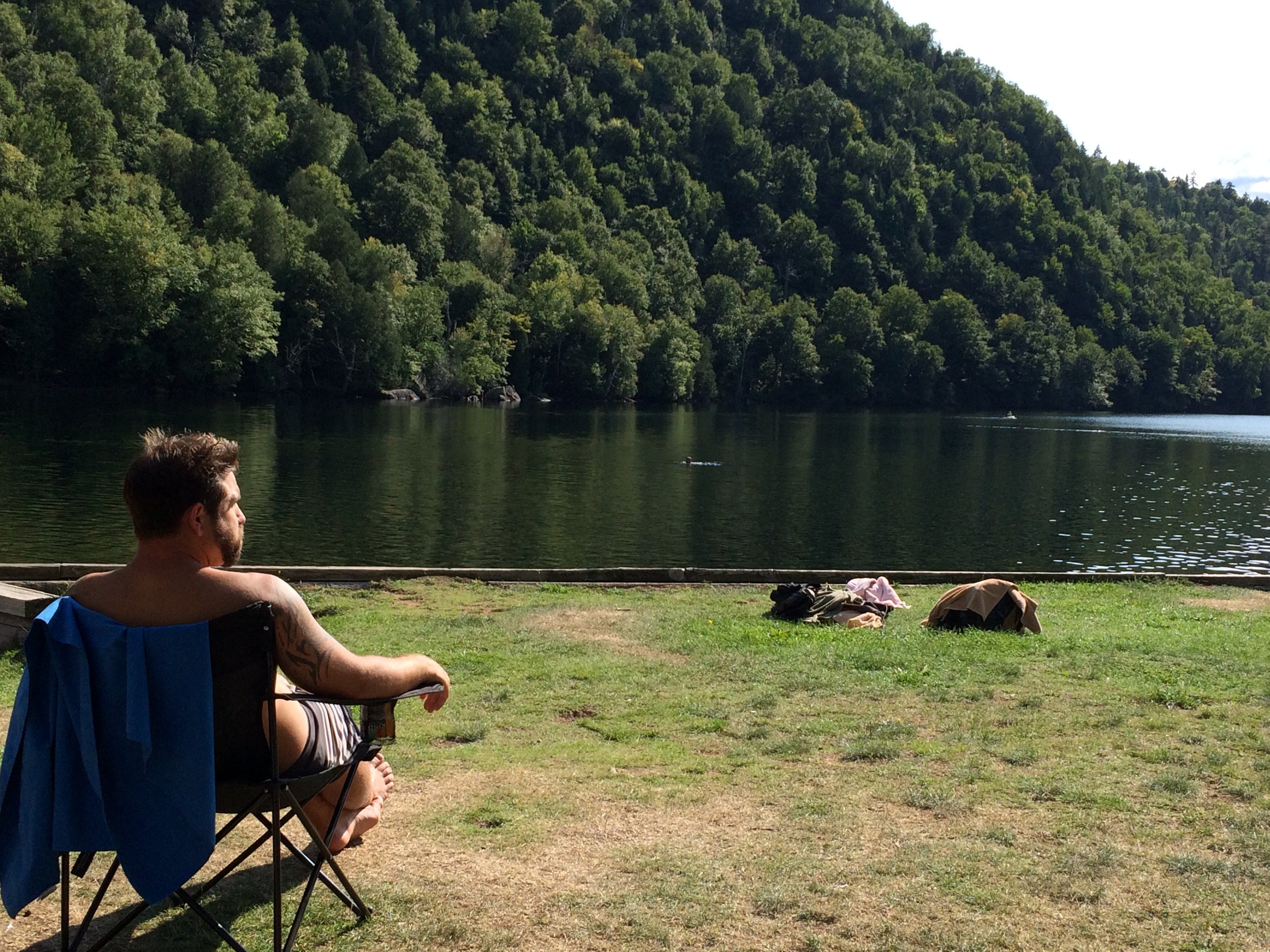 Cascade Lake, the perfect reward for a morning of hiking - a little slice of heaven.
