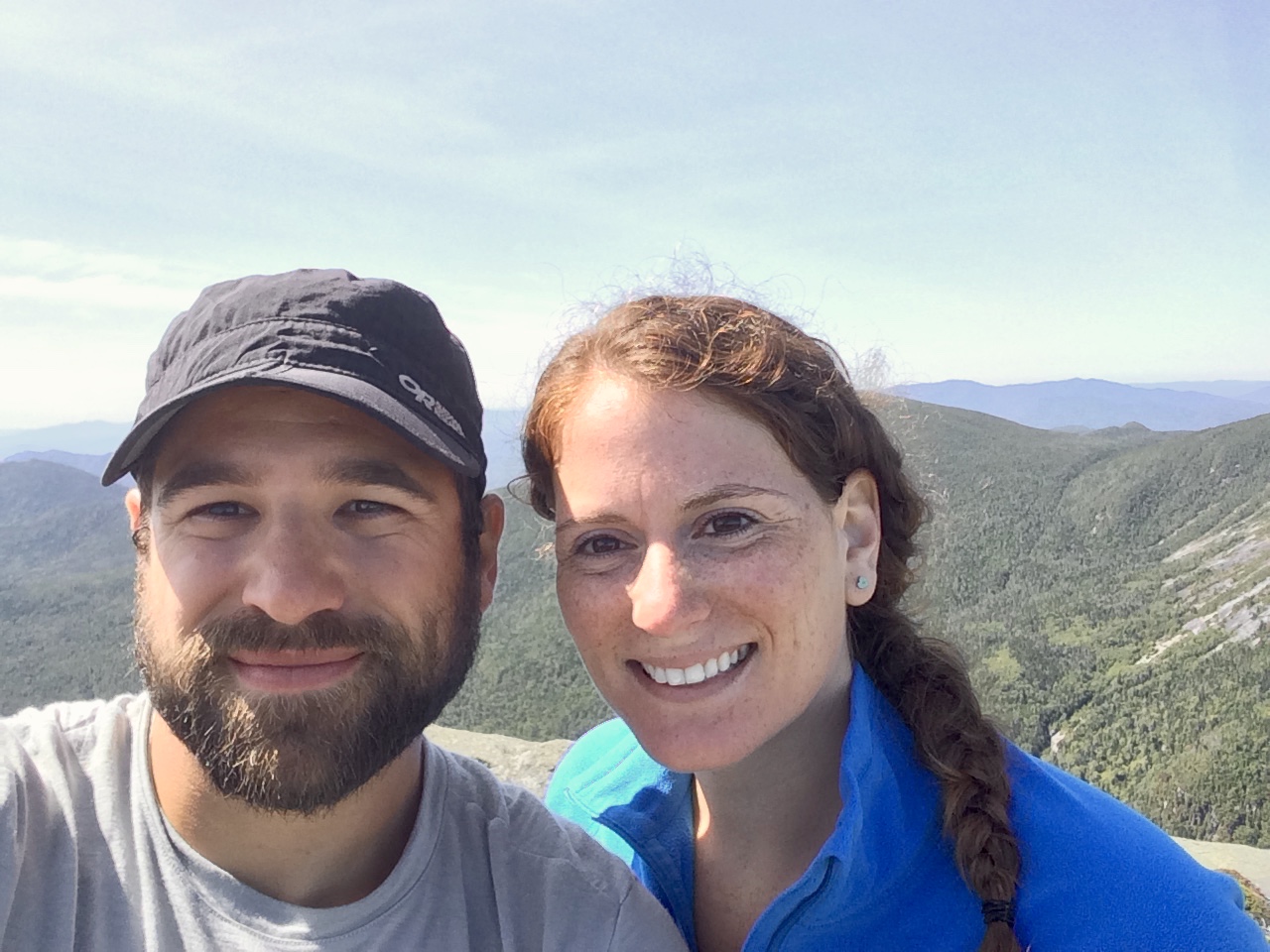 Still time for some smiles on Haystack.