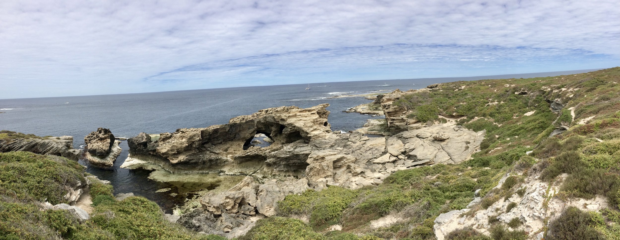 Lookout points on Rottnest.