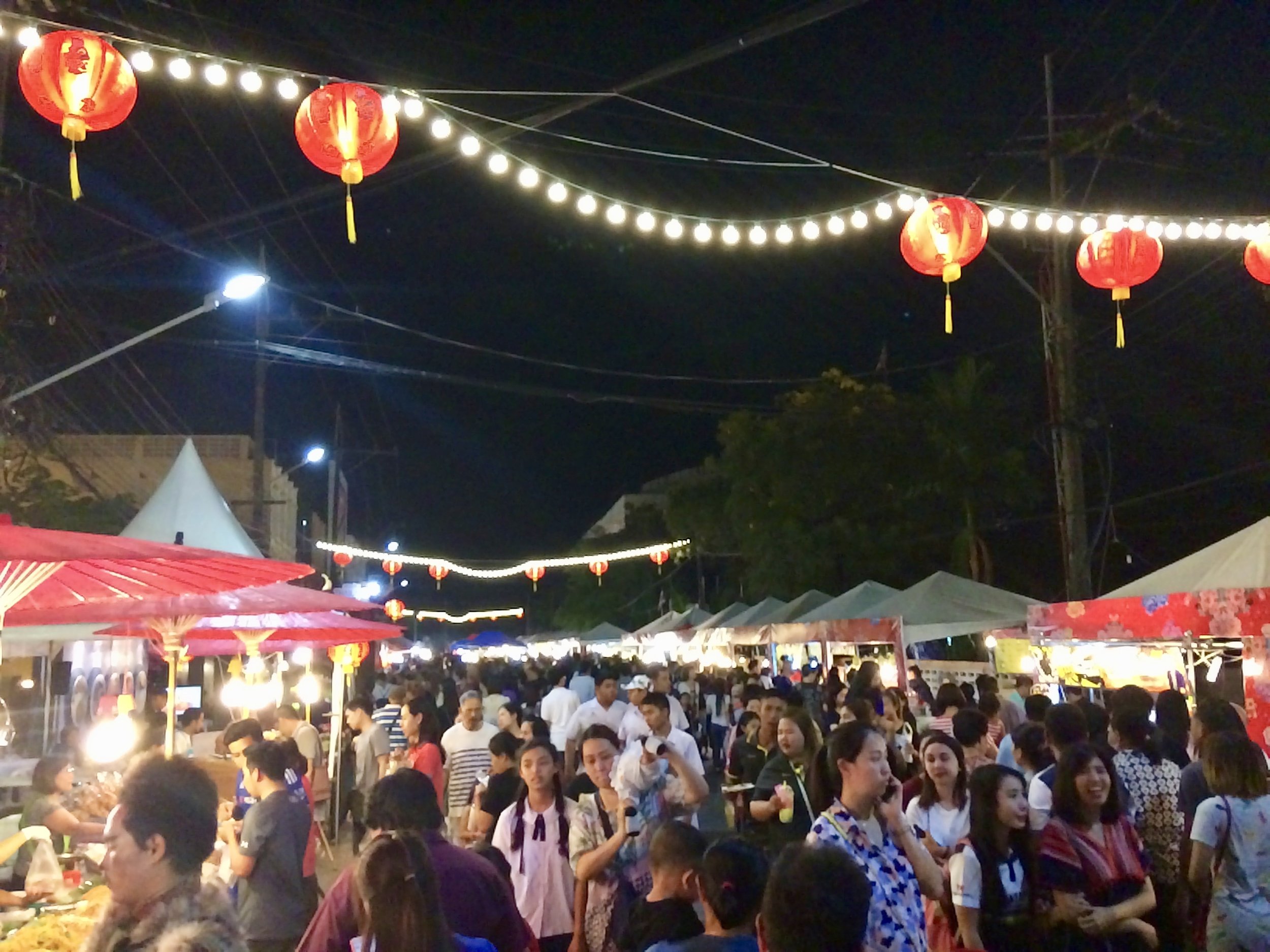 Wandering the night market in Phuket.