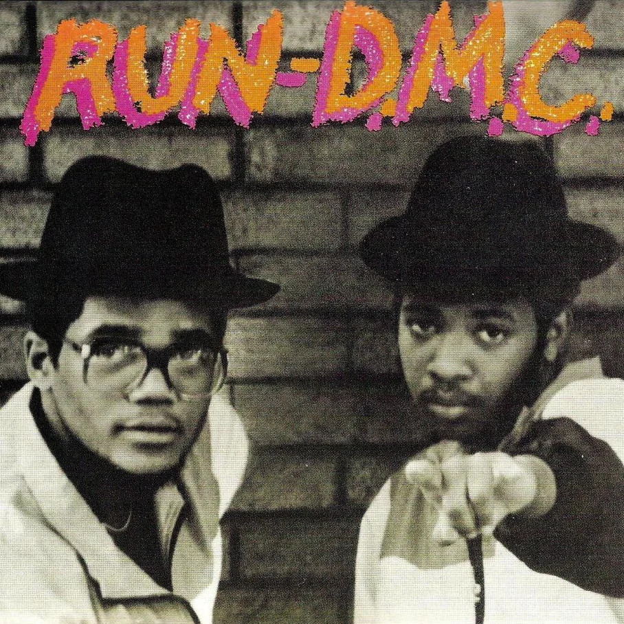 Cey Adams, graffiti artist and designer, did the hand-lettering on Run-DMC’s self-titled debut (1984). He is often mistakenly given credit for Nash's mark.