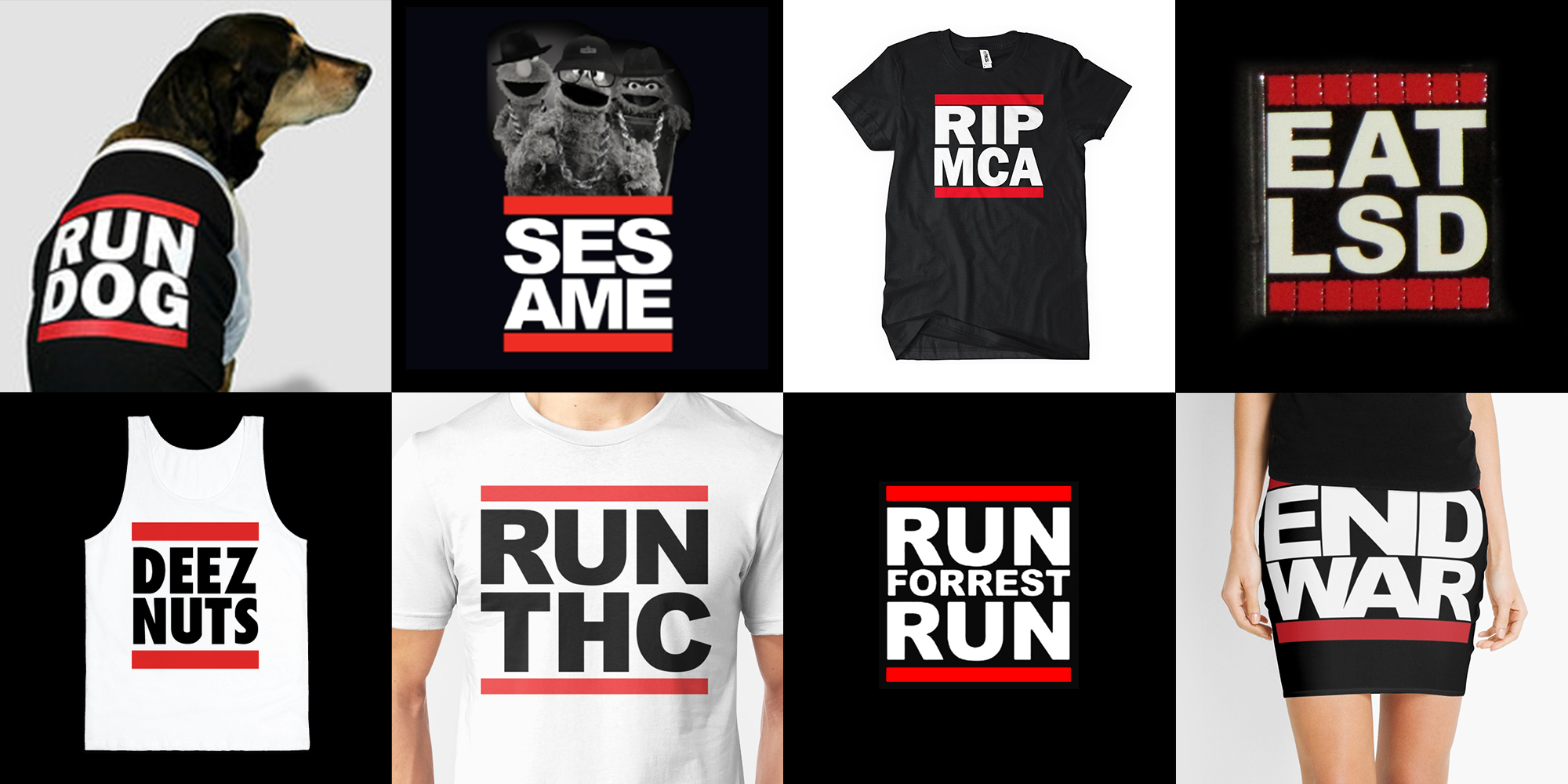 Logo Legends: Run-DMC by Stephanie Nash — Beats Rhymes & Type | T-Shirts