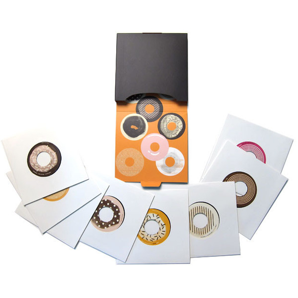J Dilla Donuts: 45 Box Set by Jeff Jank — Beats Rhymes & Type