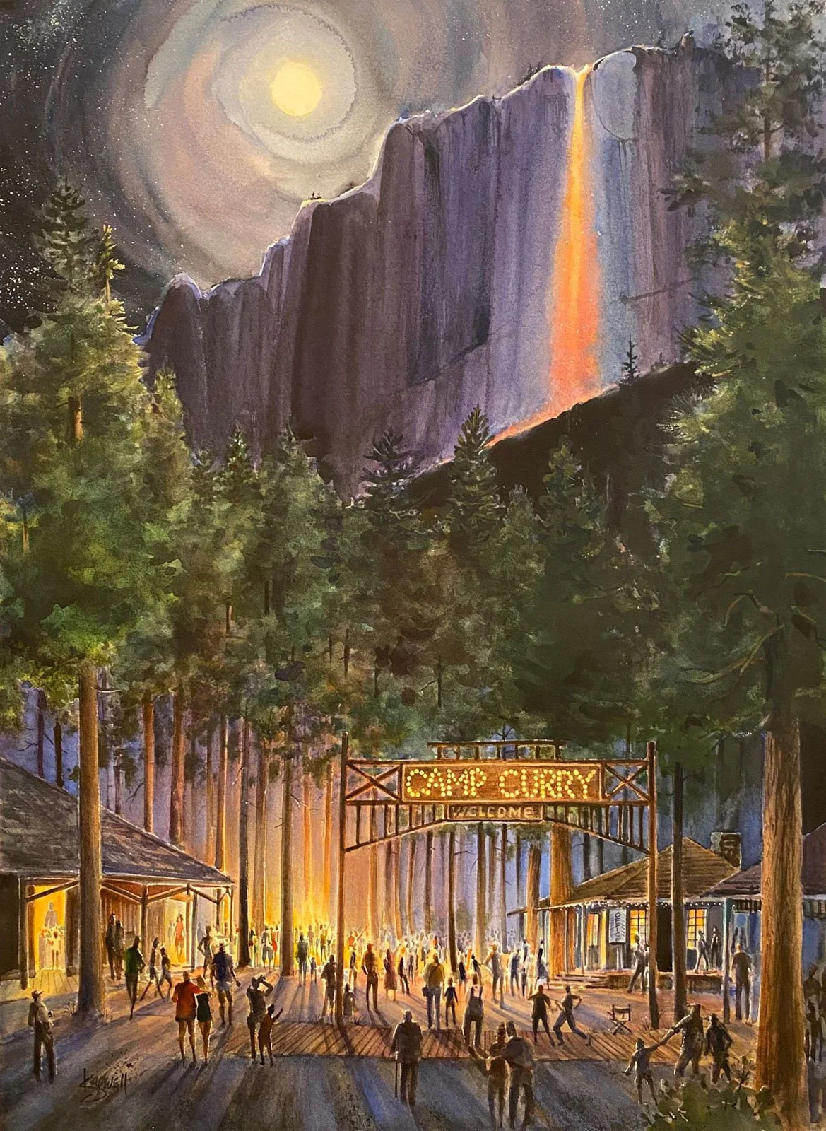 James Kingwell, Firefall Yosemite