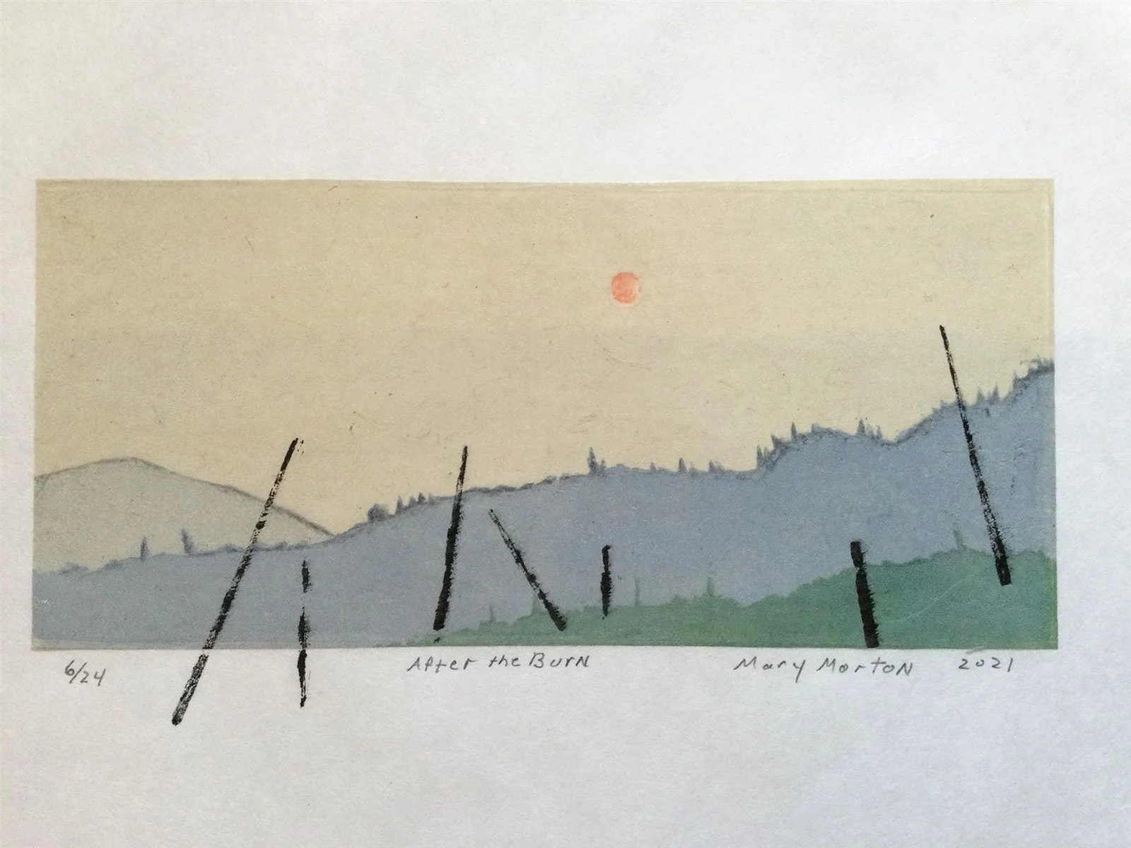 Mary Morton, After the Burn