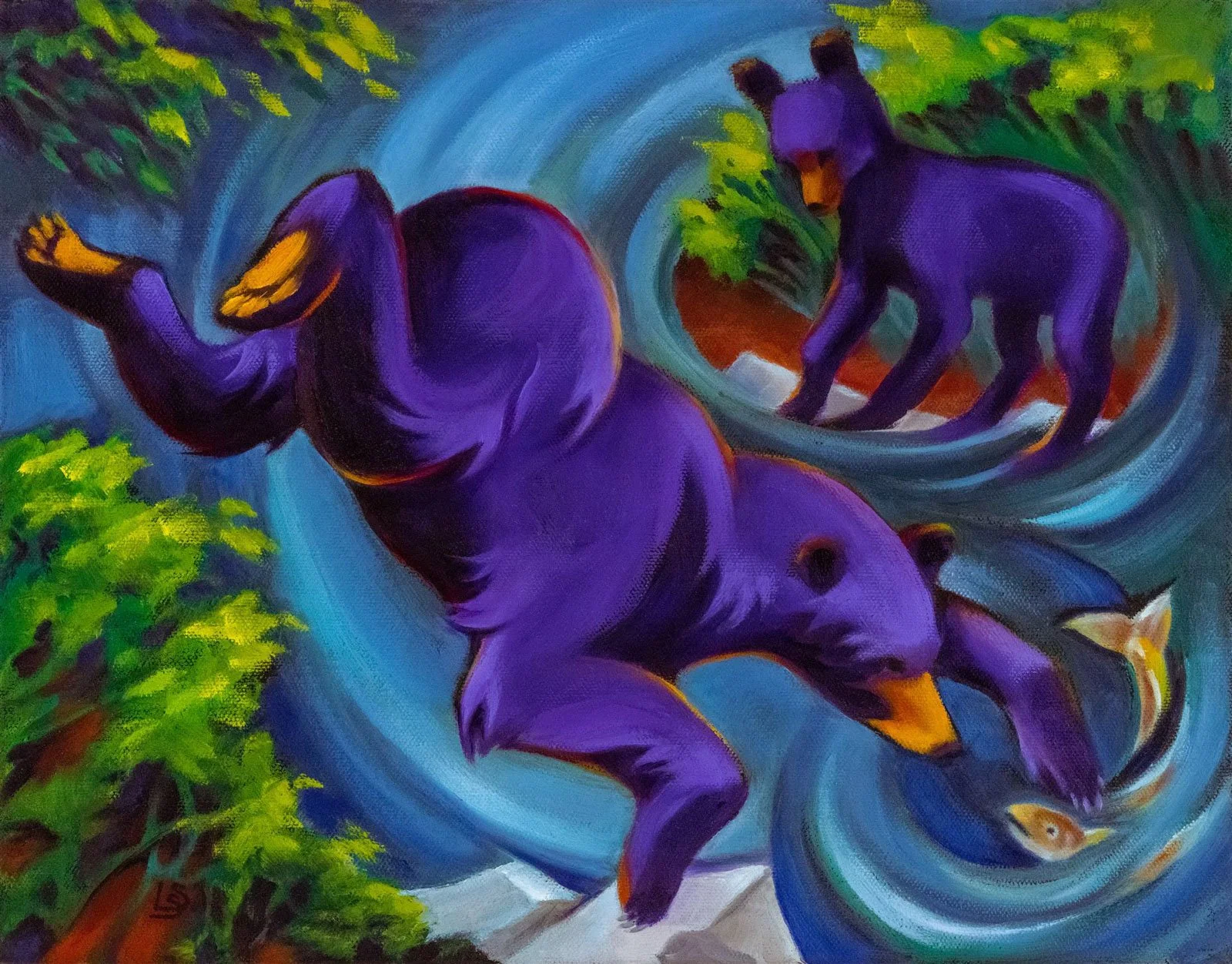 Lura Schwarz Smith, Fish For Dinner