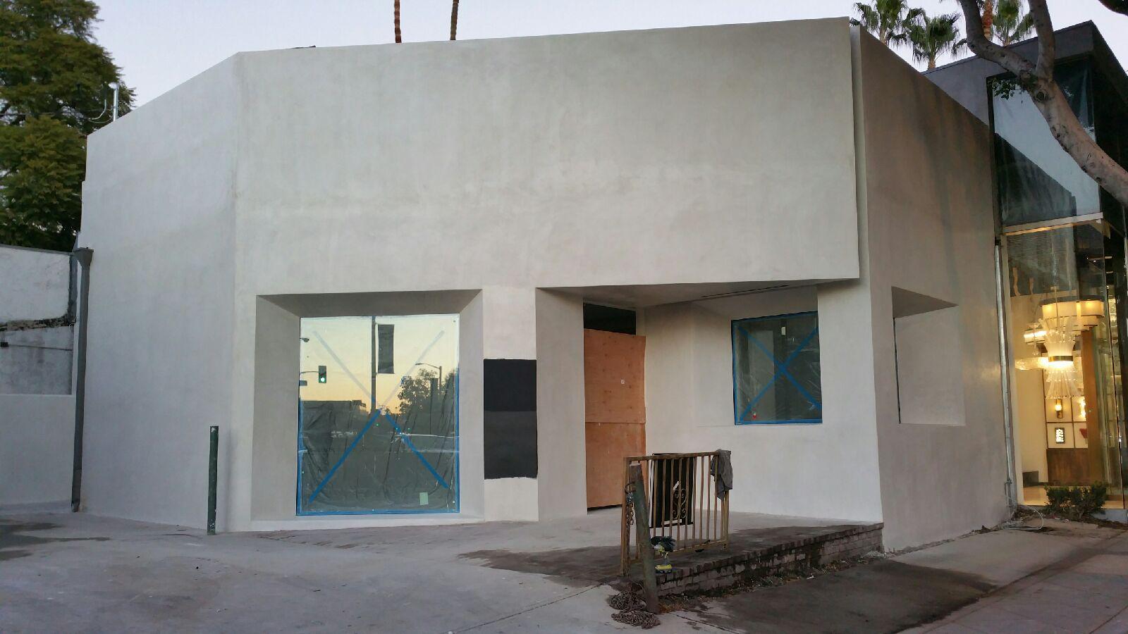 Formal facade transformation with new windows