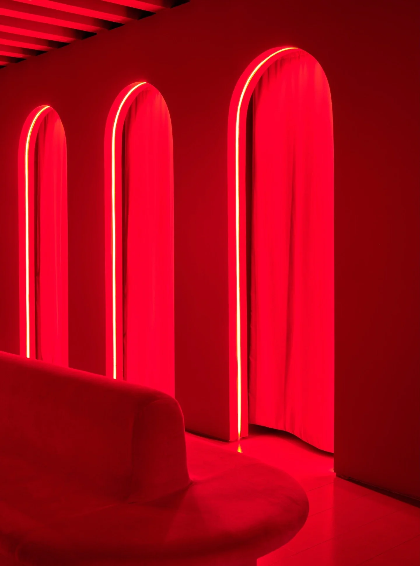 Having fun with our favorite color: RED. Interestingly, Stanley Kubrick frequently used the color red to evoke a range of powerful emotions and themes in his films, often suggesting danger, hostility, passion, or even death. He masterfully used red t