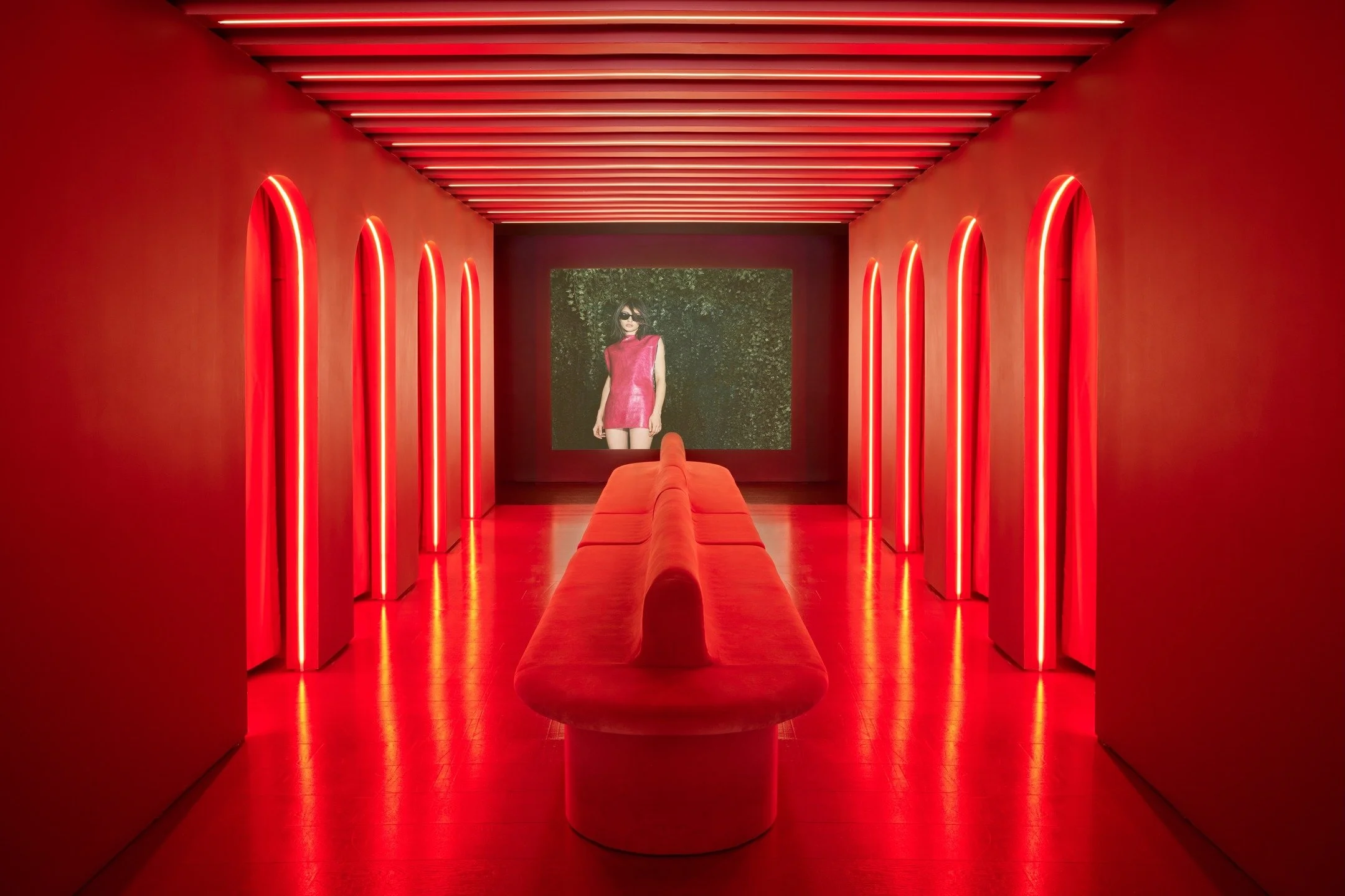 Originally inspired by @thebeatles Yellow Submarine movie, do you know the corridor scene? Well, behind each of the arches are changing room. What a fun place to try on your new look with your best friend!
.
.
.
Photo by @bshigeta 
As featured in @in