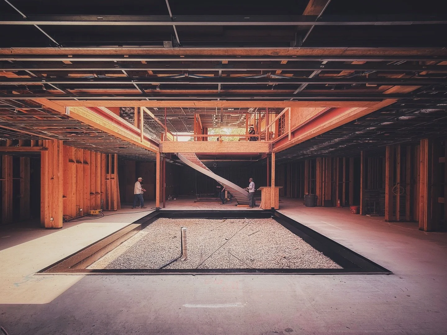 I&rsquo;ve always been infatuated with the creation of tension in space and levitation. Here, we worked heavily with our structural engineering team to design a huge cantilever which creates this &ldquo;weightless&rdquo; sensation. This space is the 