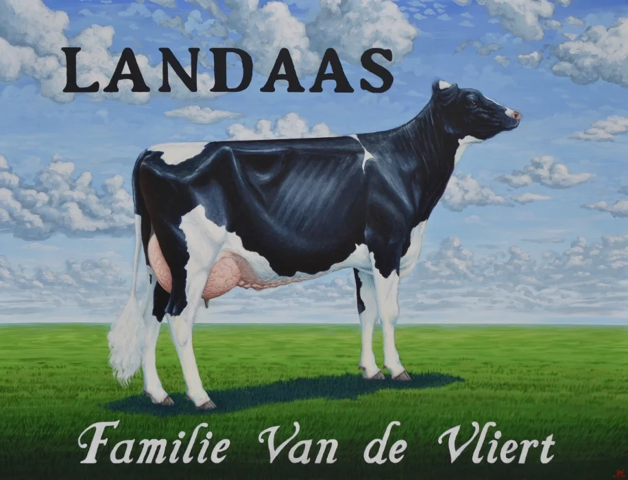 Dairy farm sign