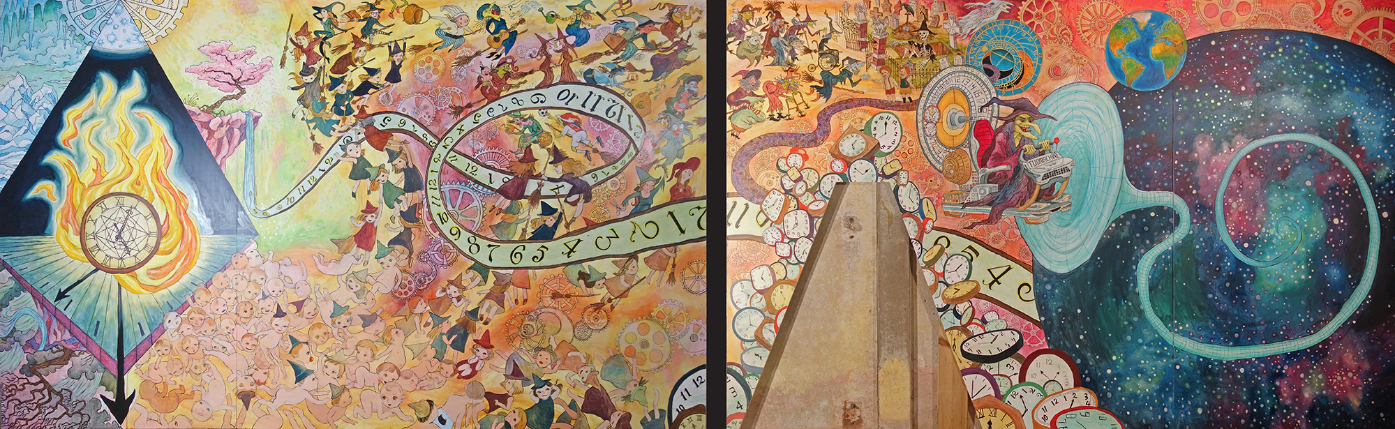 'Time' mural
