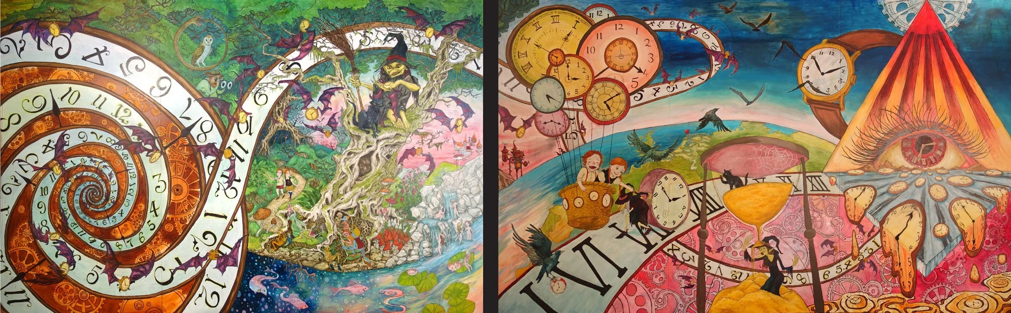 'Time' mural
