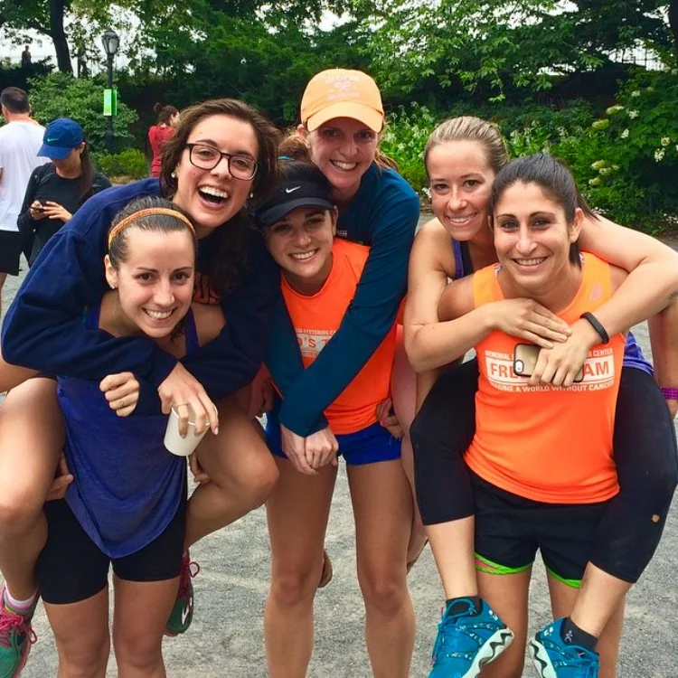 Throwback to early 2016 practices with the ladies of Fred's Team.