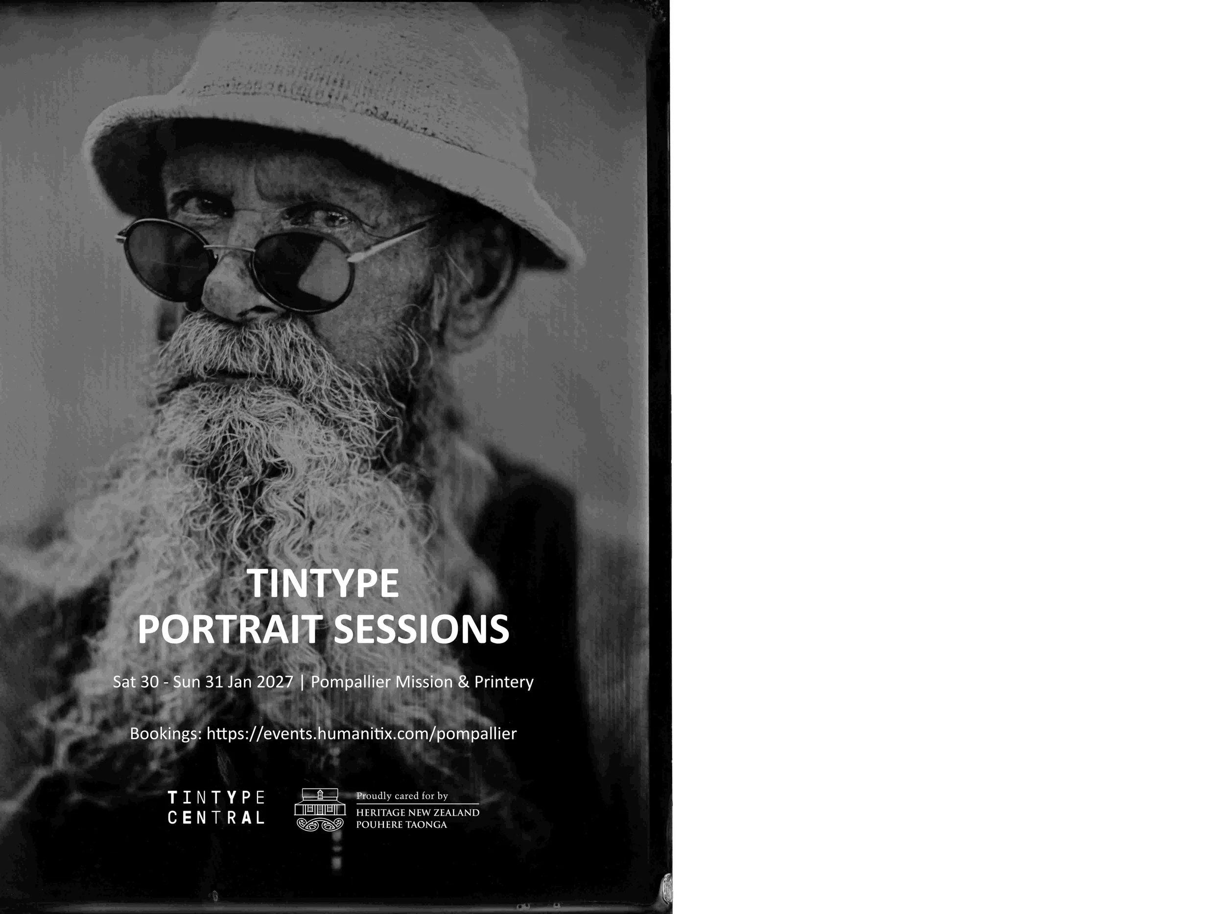 Tintype Portrait Sessions: Pompallier Mission &amp; Printery