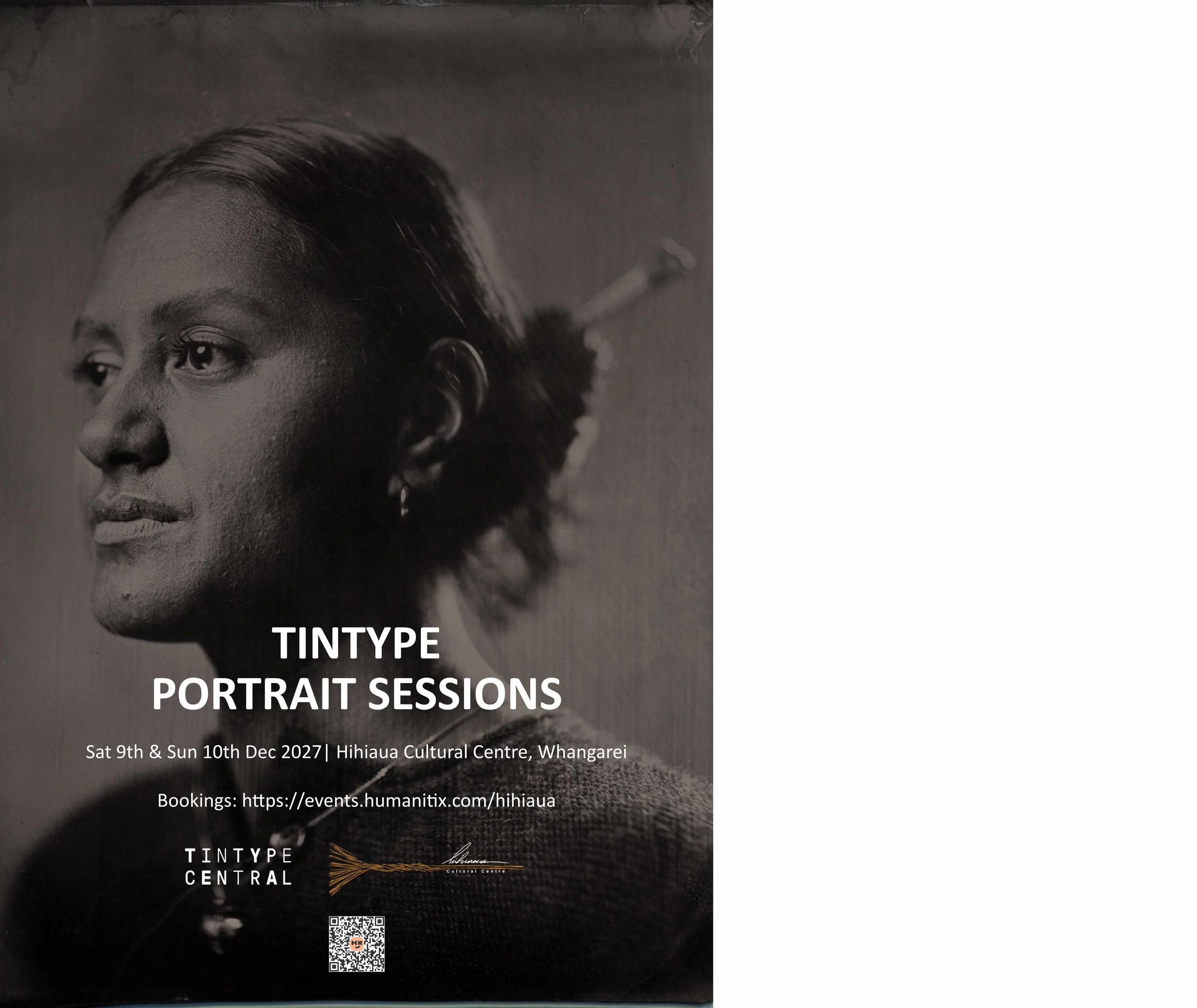 Tintype Portrait Sessions: Hihiaua Cultural Centre