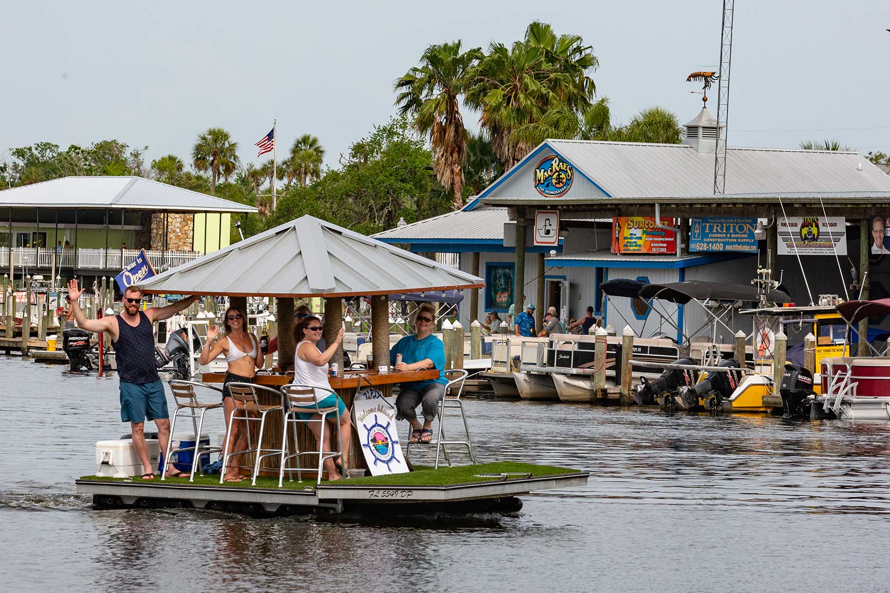 river ventures tiki bar