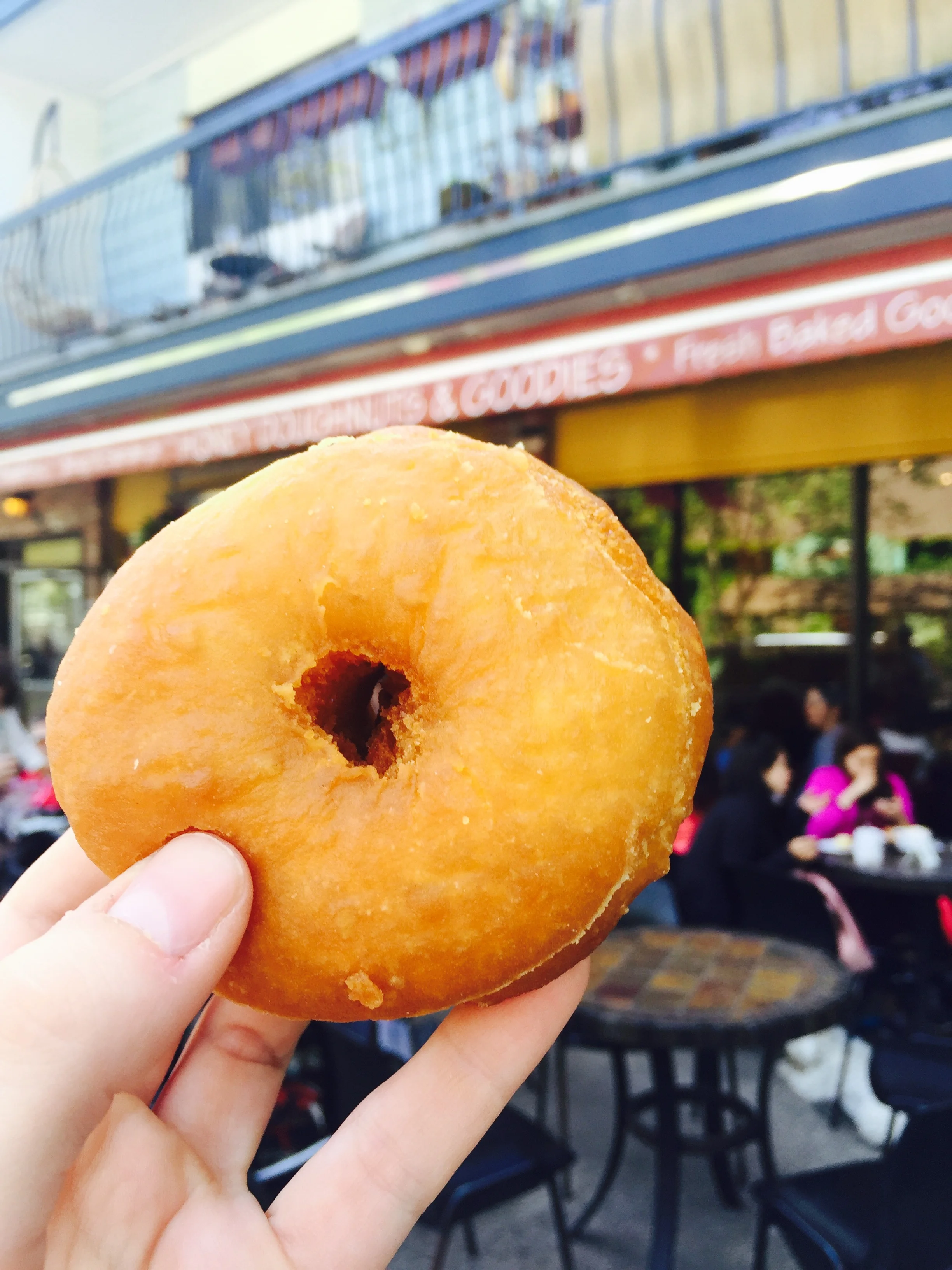 Crispy outside, squishy honey inside! MMmmmm.