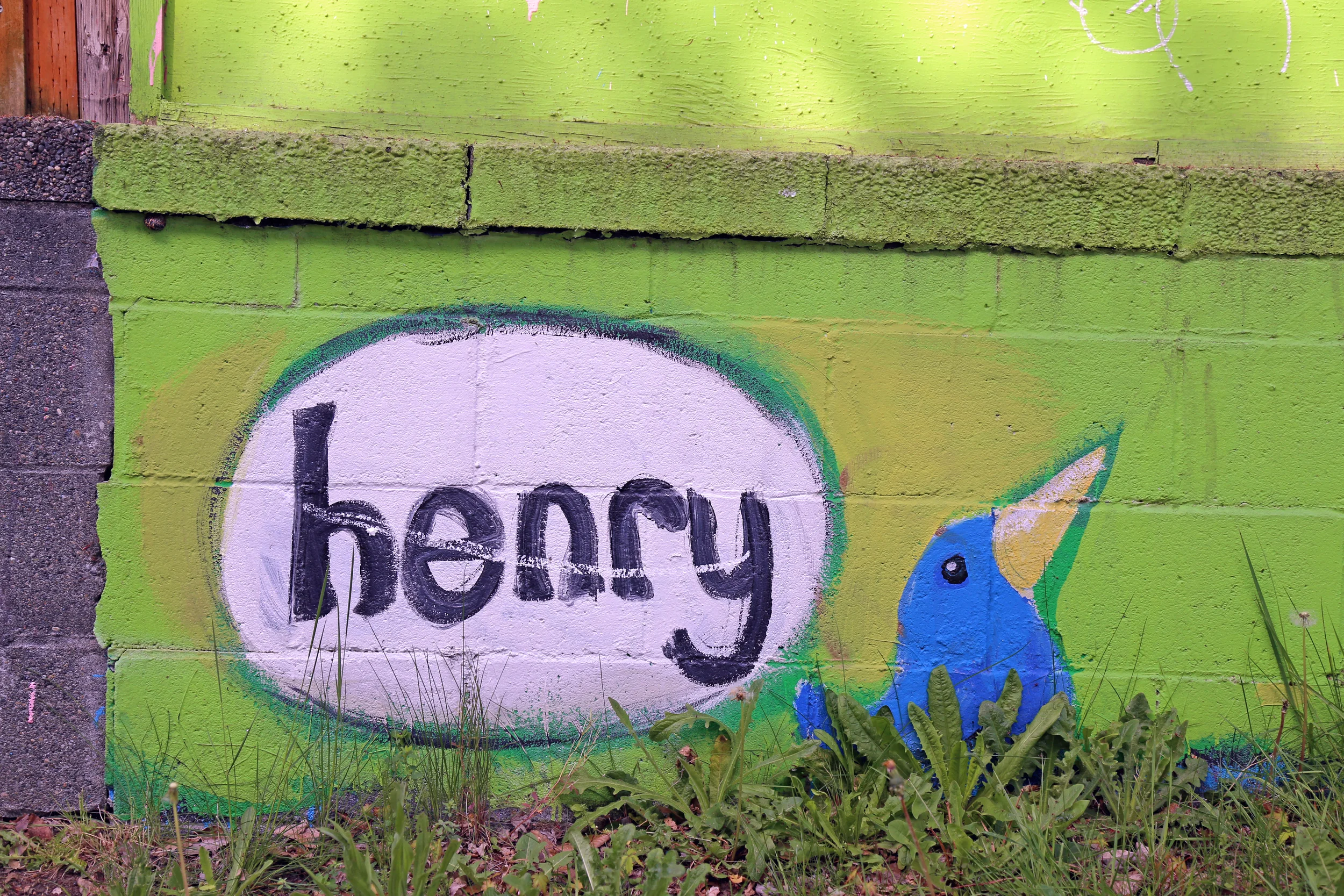 You'll know it's a Henry artwork by his signature