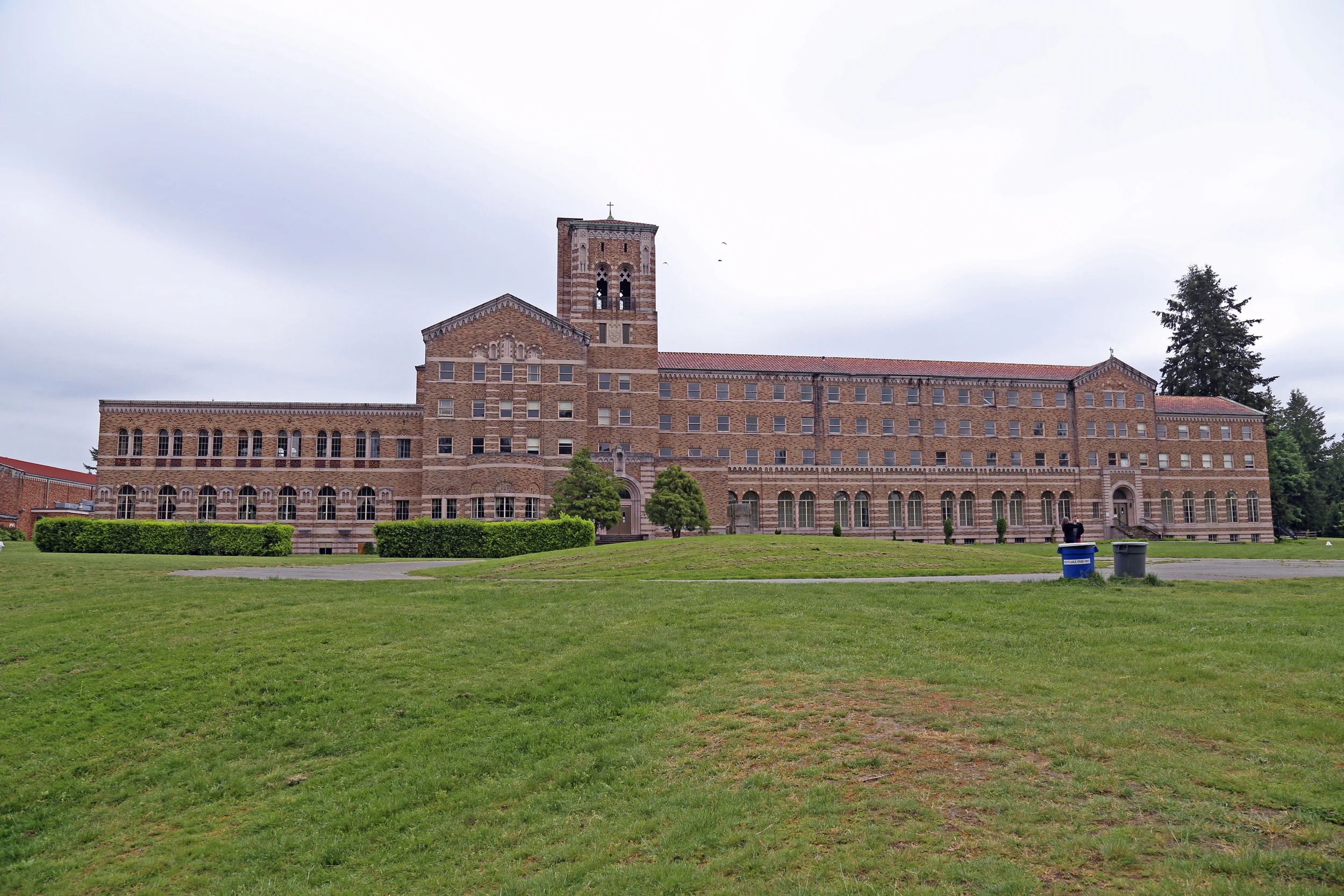 The Catholic Seminary, which sits on the park grounds.