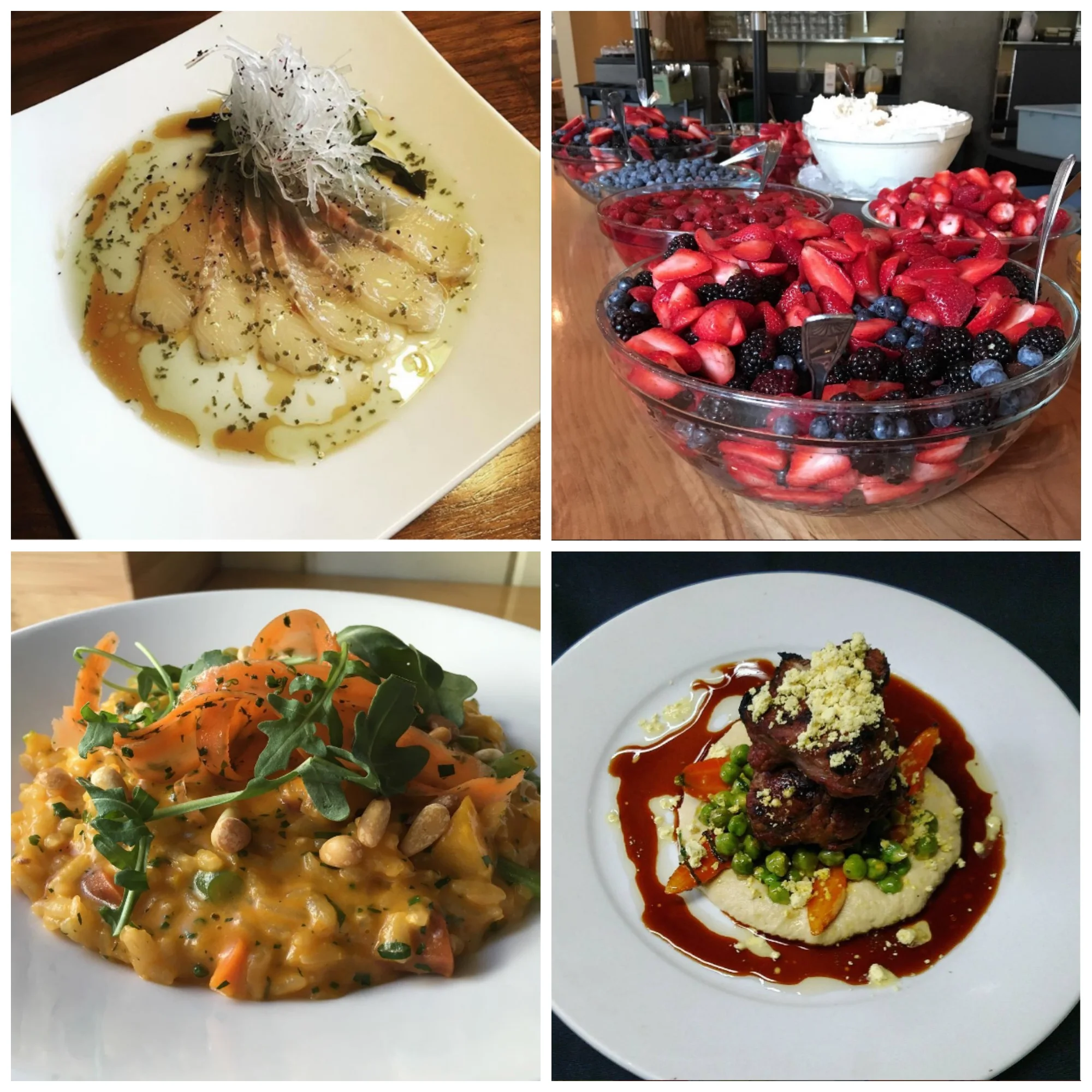 Photo Credit Top Left: Mashiko , Top Right: Portage Bay , Bottom Left: Tilth , Bottom Right: Stumbling Goat