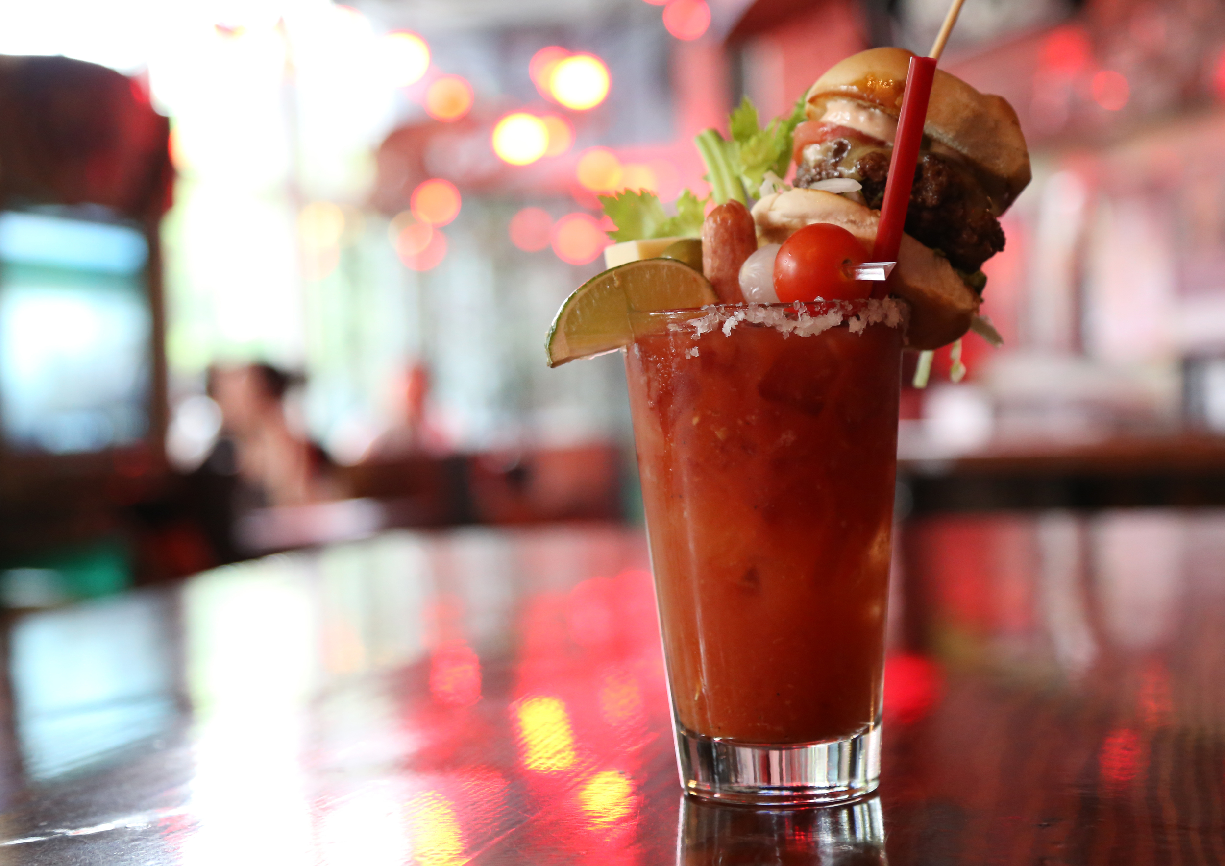 Sam's Bloody Mary in all her glory