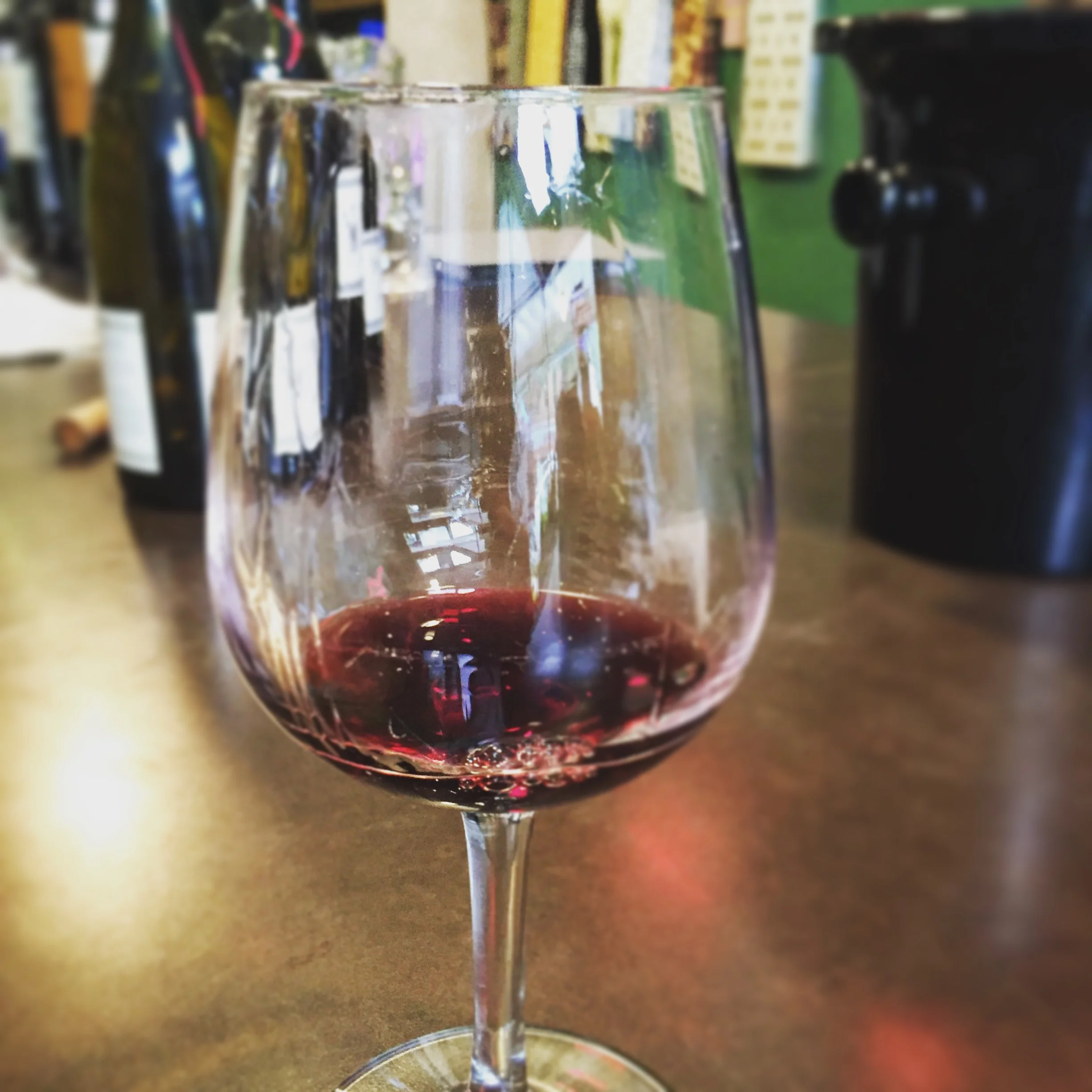 Tasting wines from Tranche Vineyards at Vino Verite