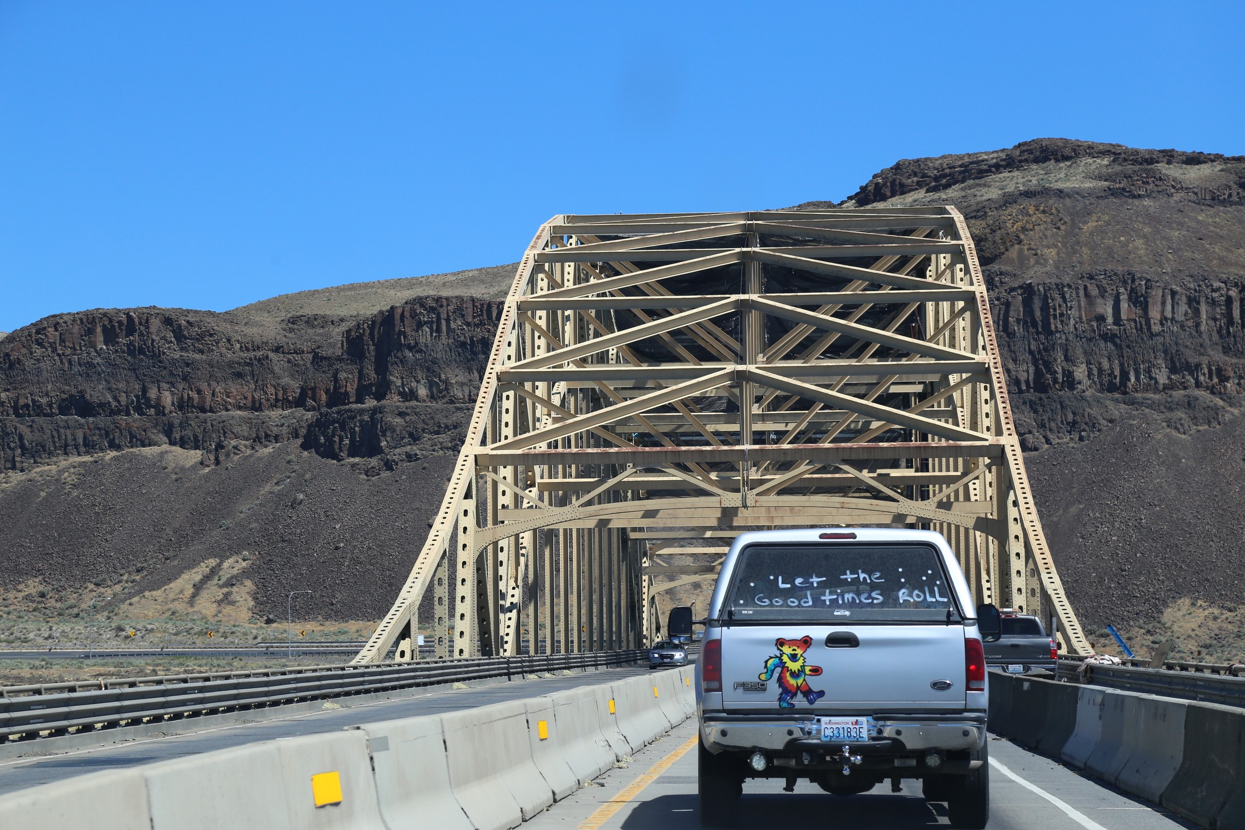 Headed to the Gorge...let the good times roll