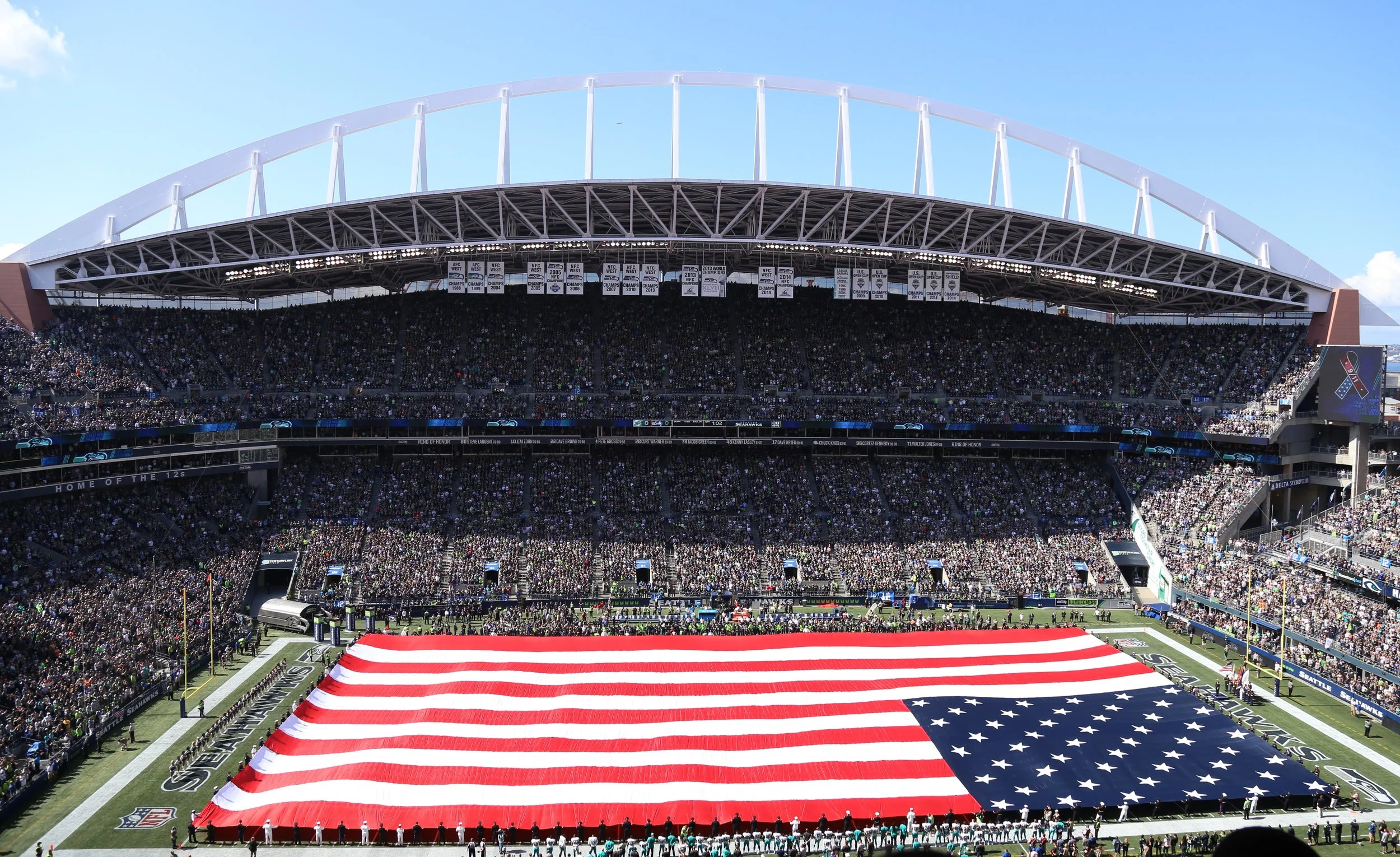 The pre-game spectacle