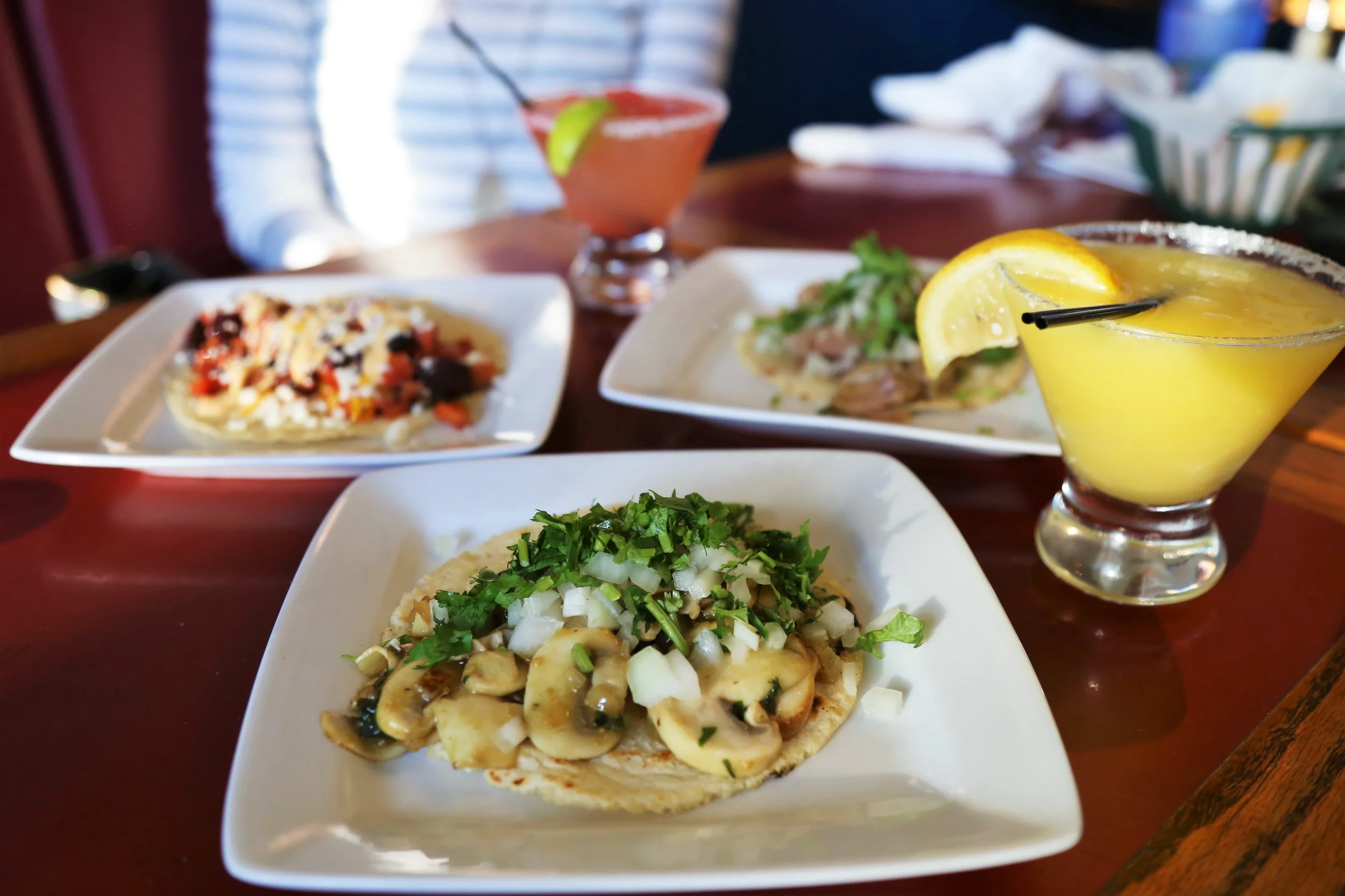 Luna Azul tacos and margaritas!
