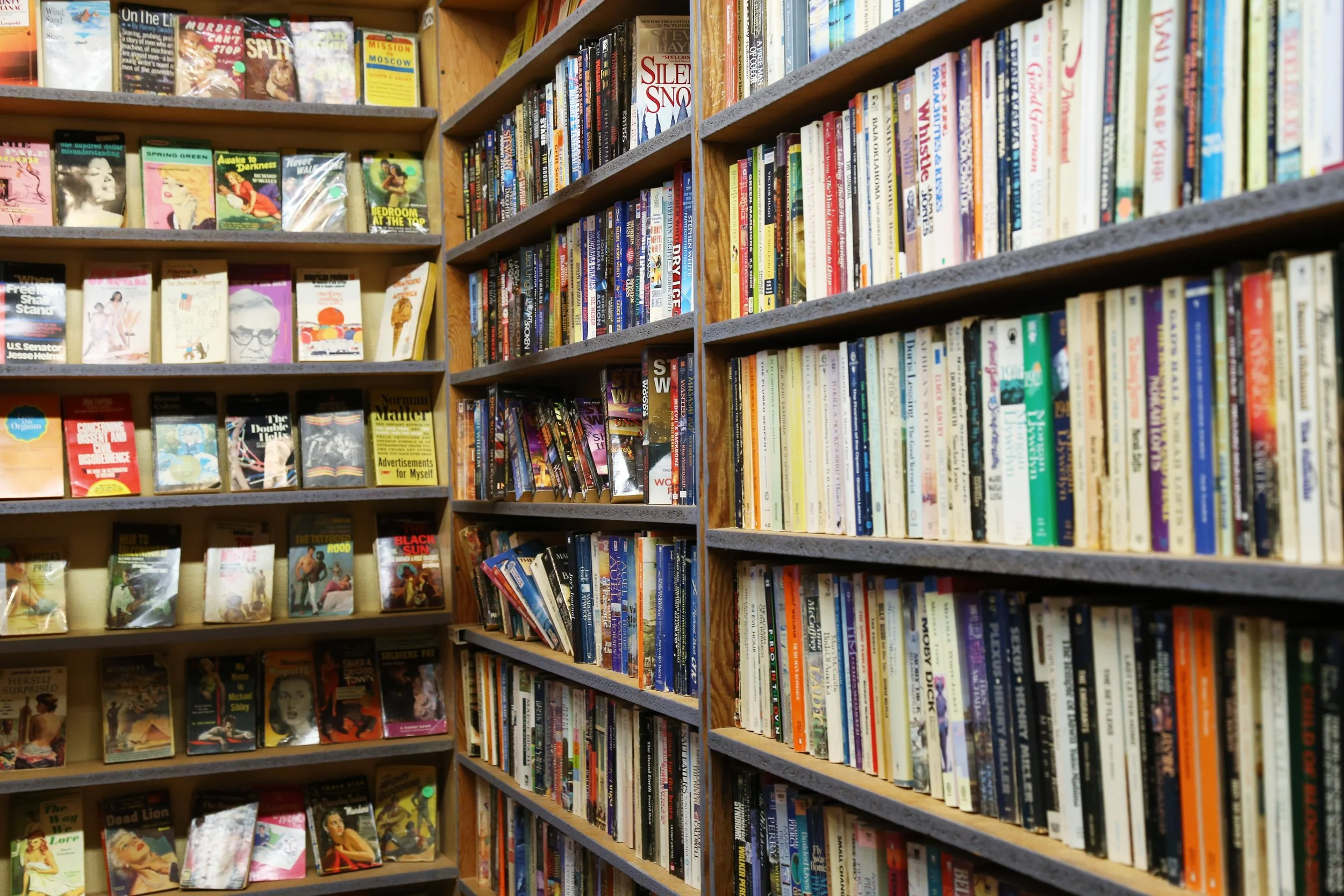 Great selection at Couth Buzzard Books