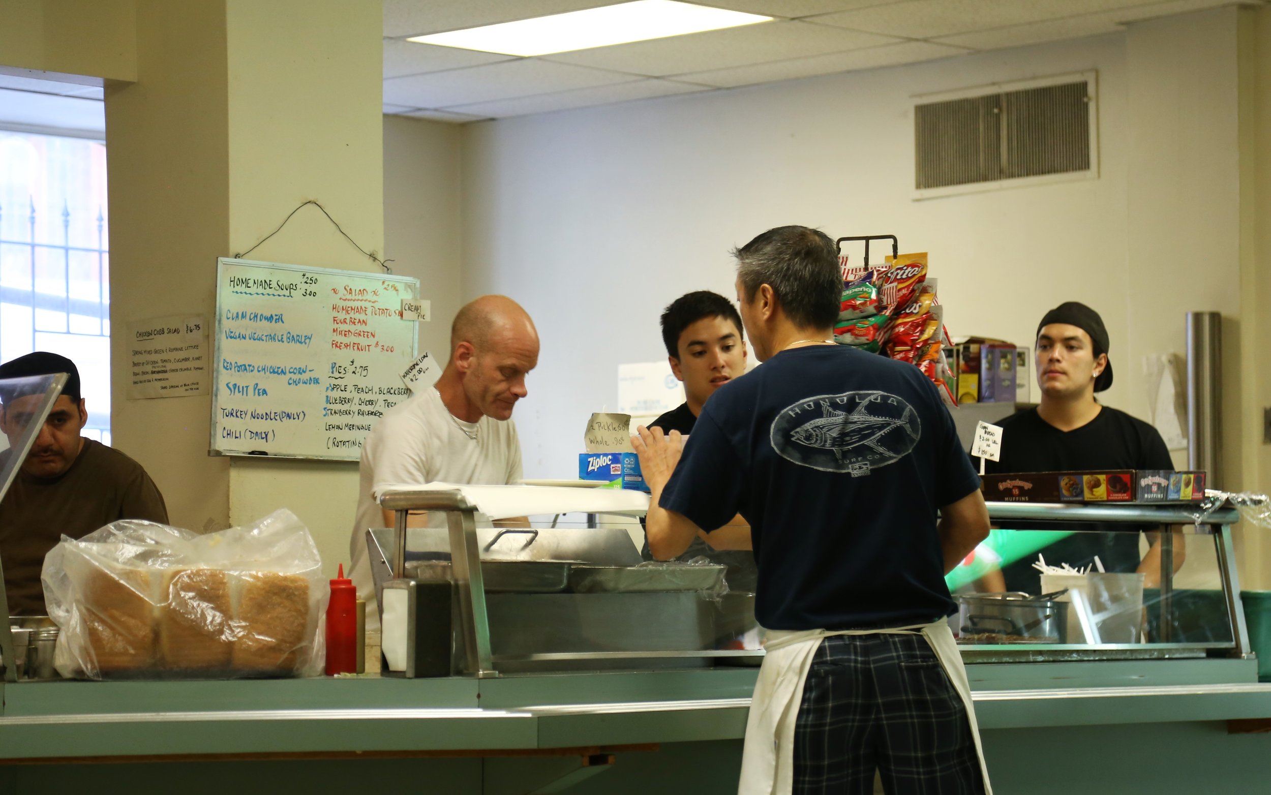 The intimating ordering counter