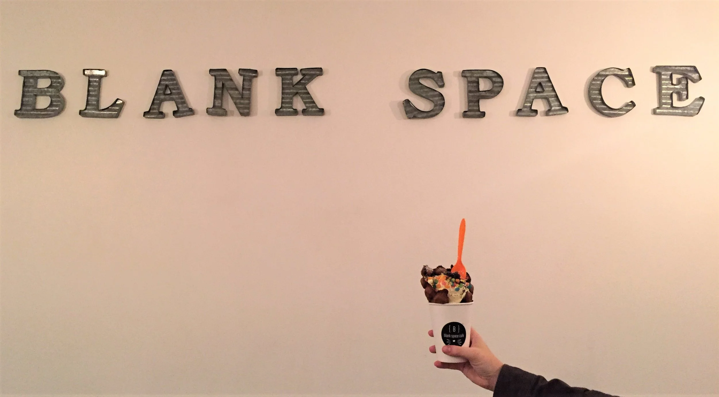 Blank Space Bubble Waffle