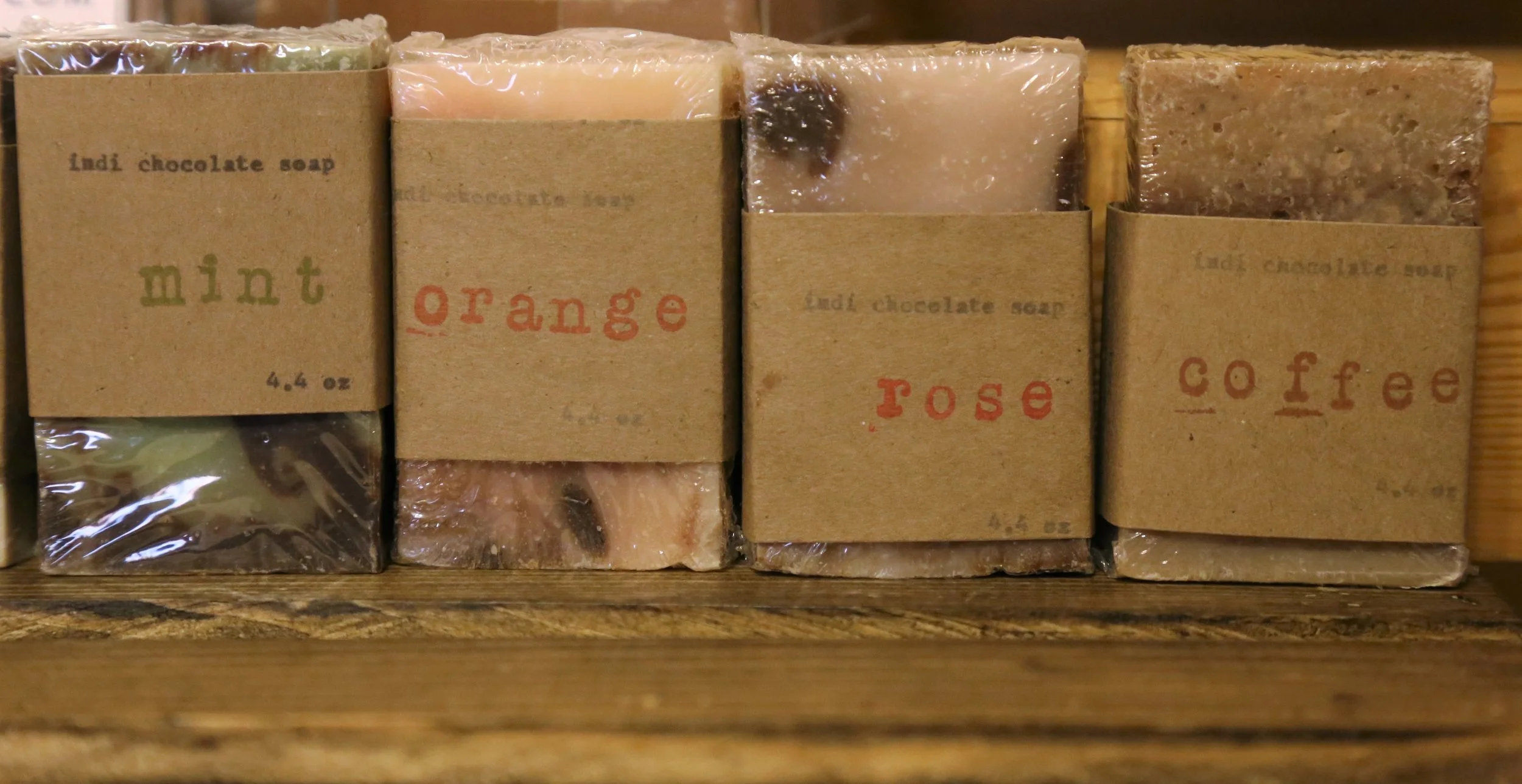 Chocolate soap