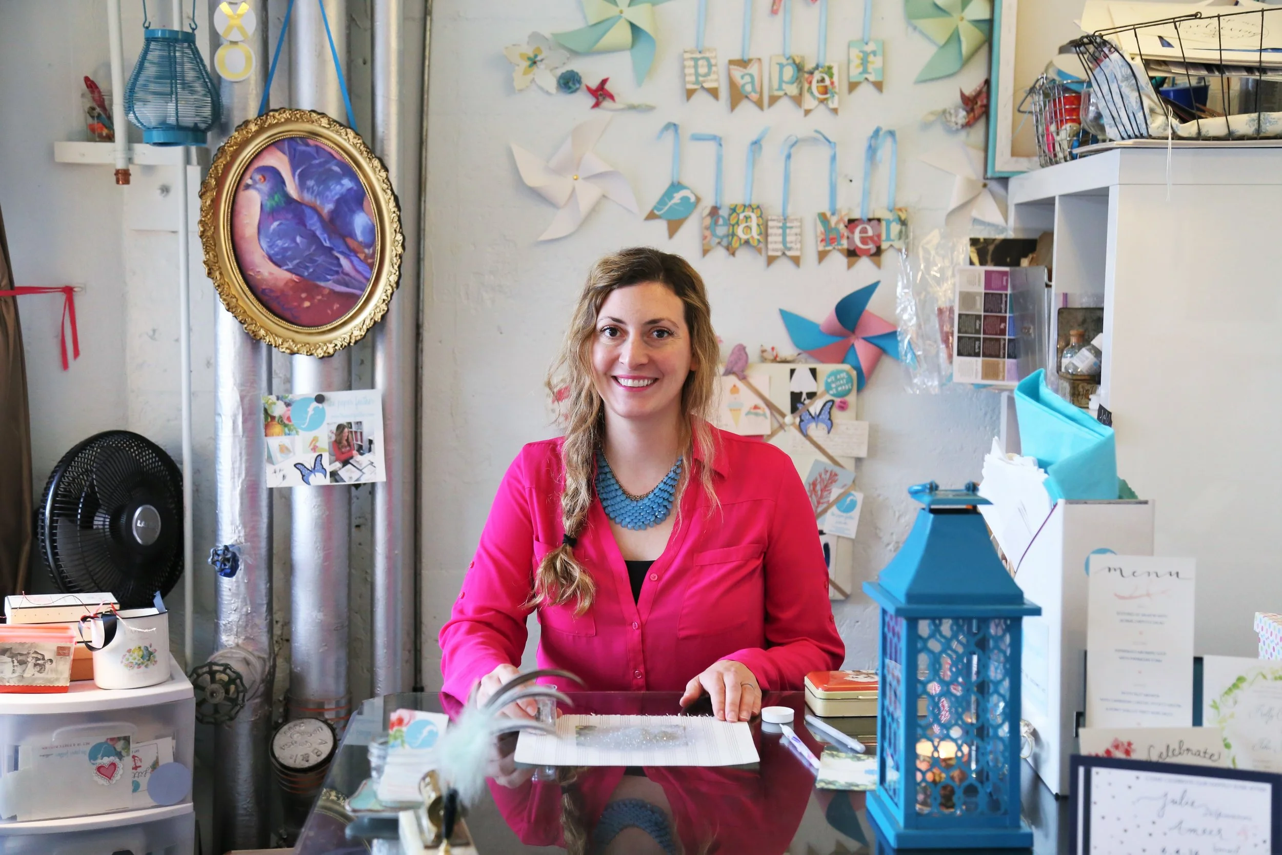 Lovely Jennifer Cullin from the Paper Feather