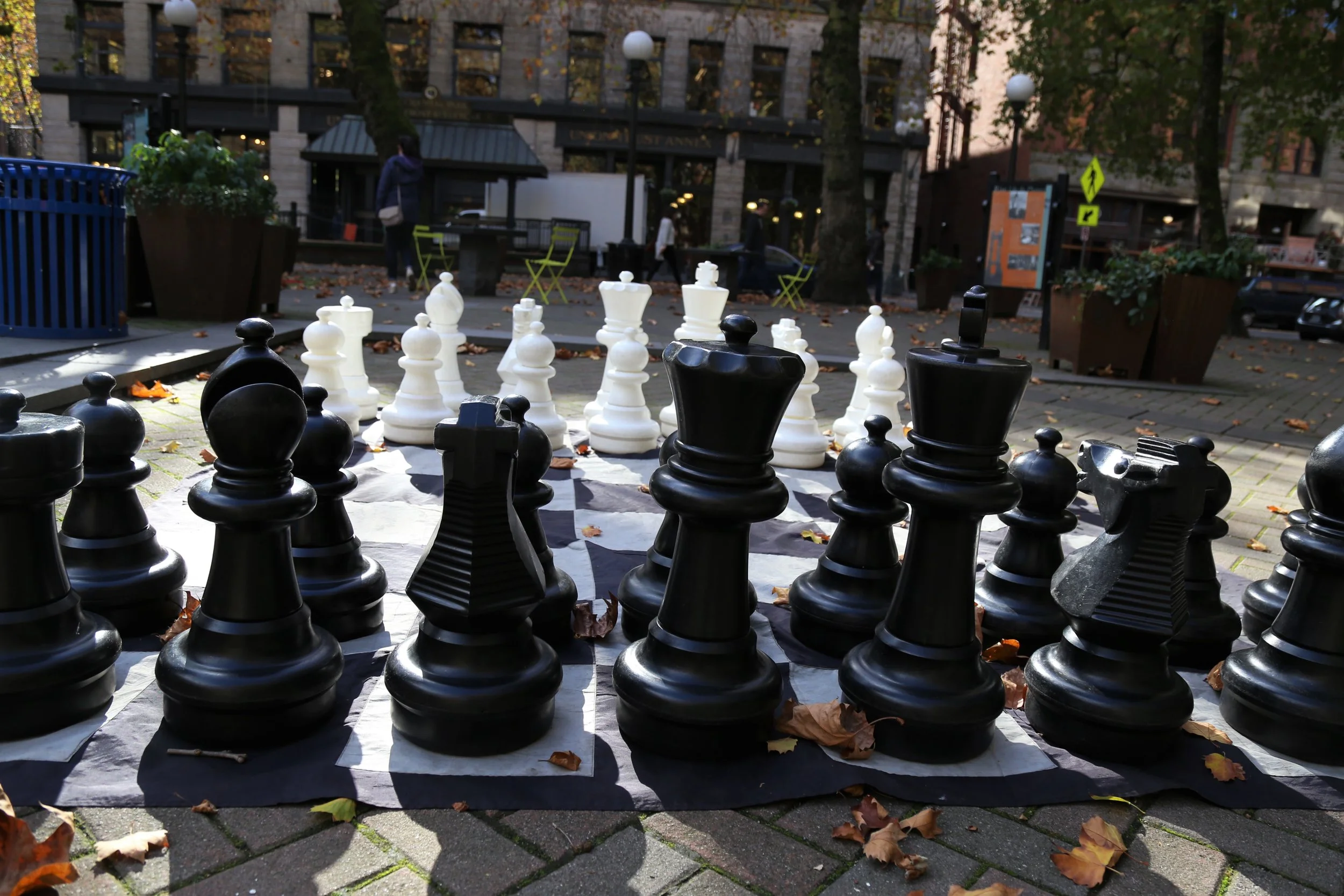Chess at Occidental Park