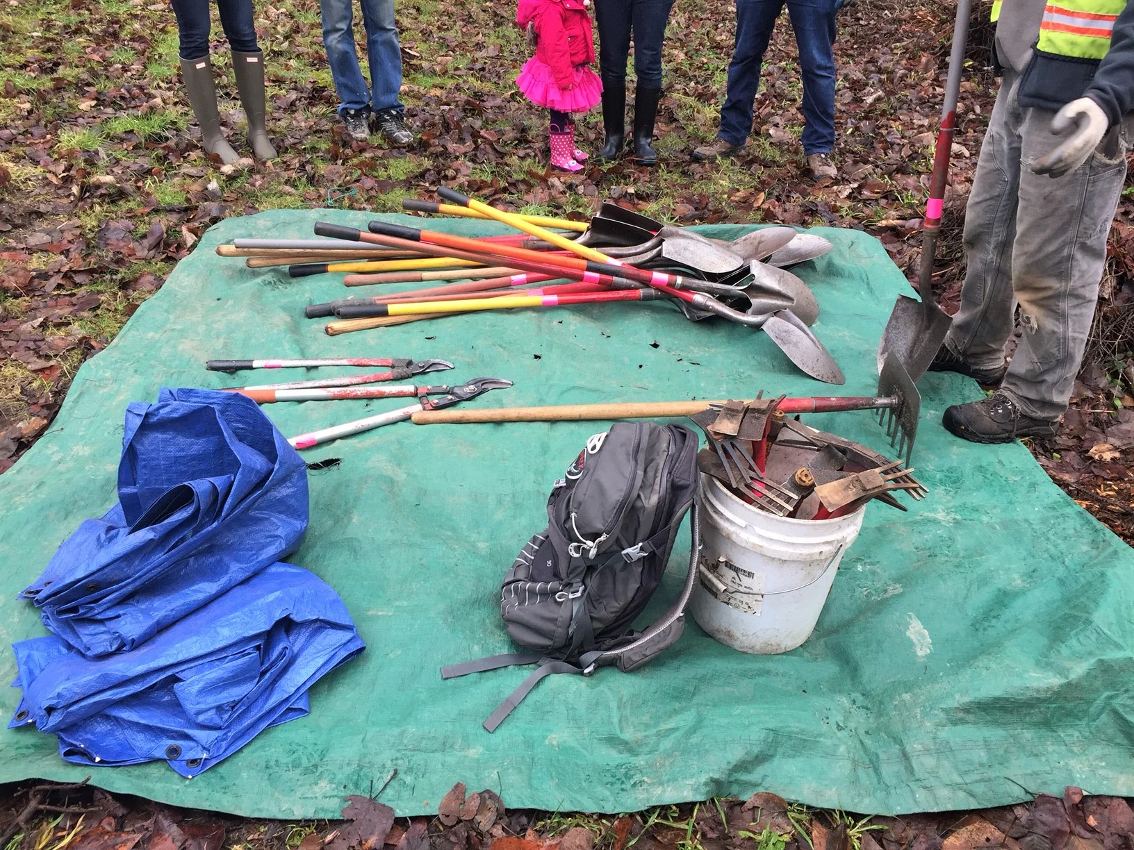 Getting the gear ready for park restoration