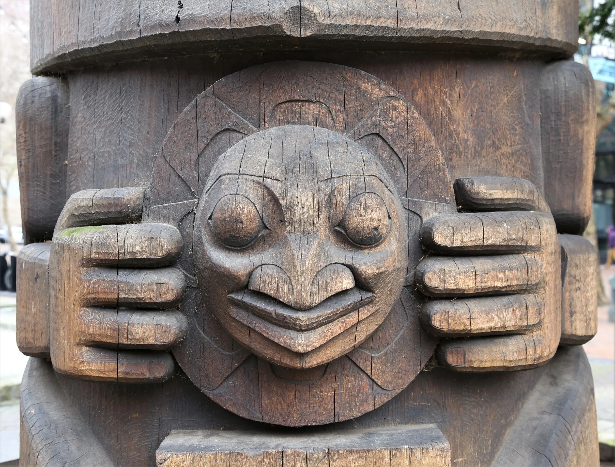 Occidental Park Totem Pole