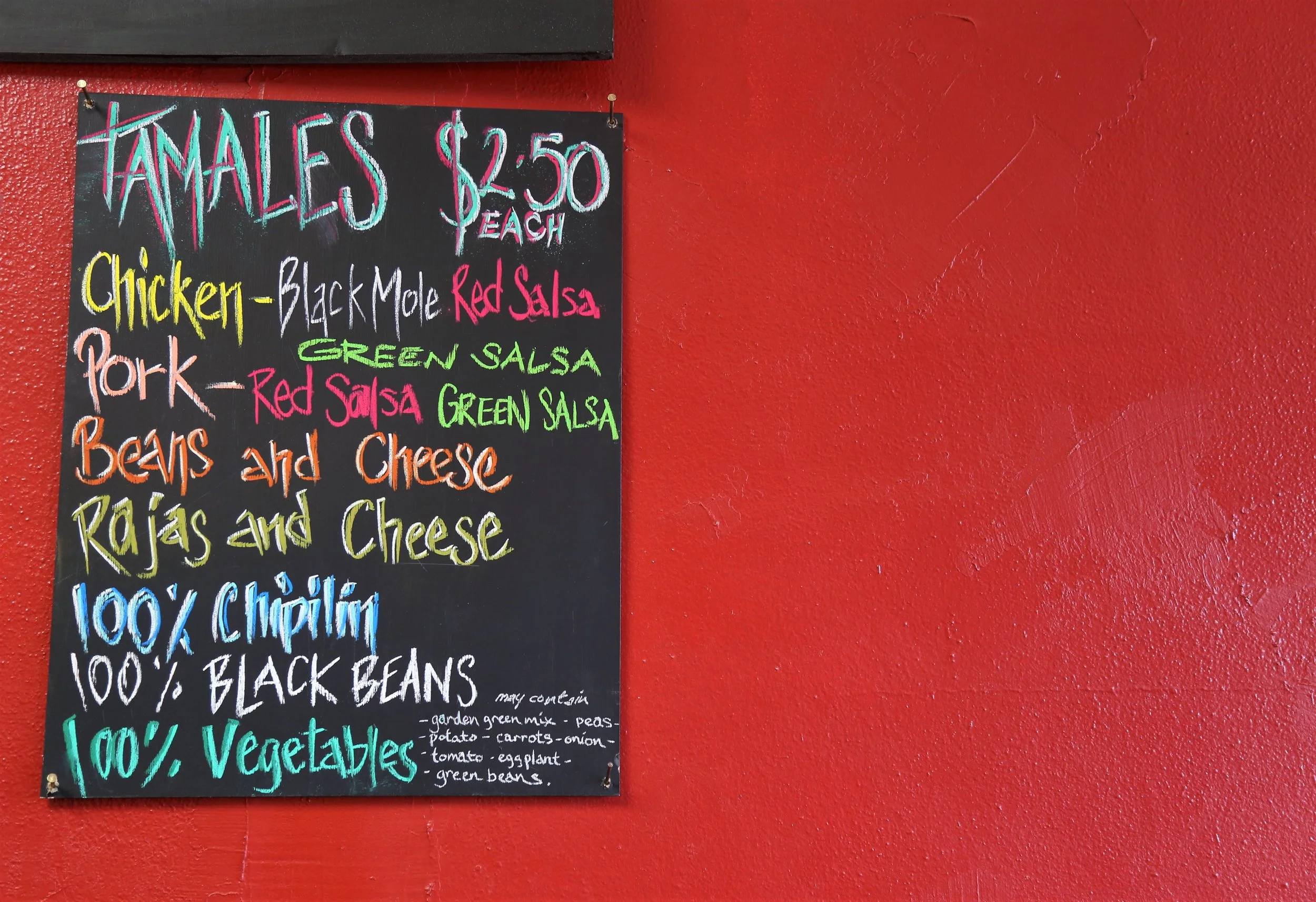 Tamale list