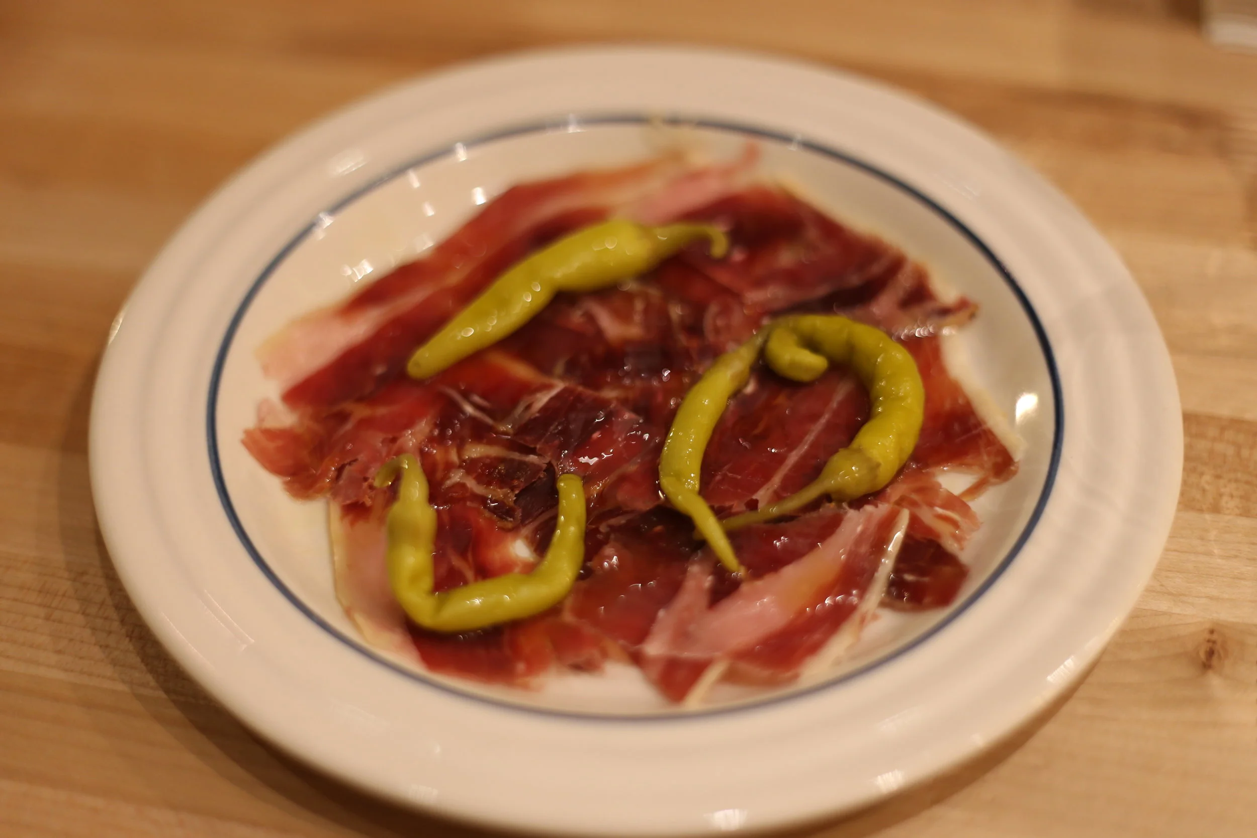 Iberico ham at Jarrbar