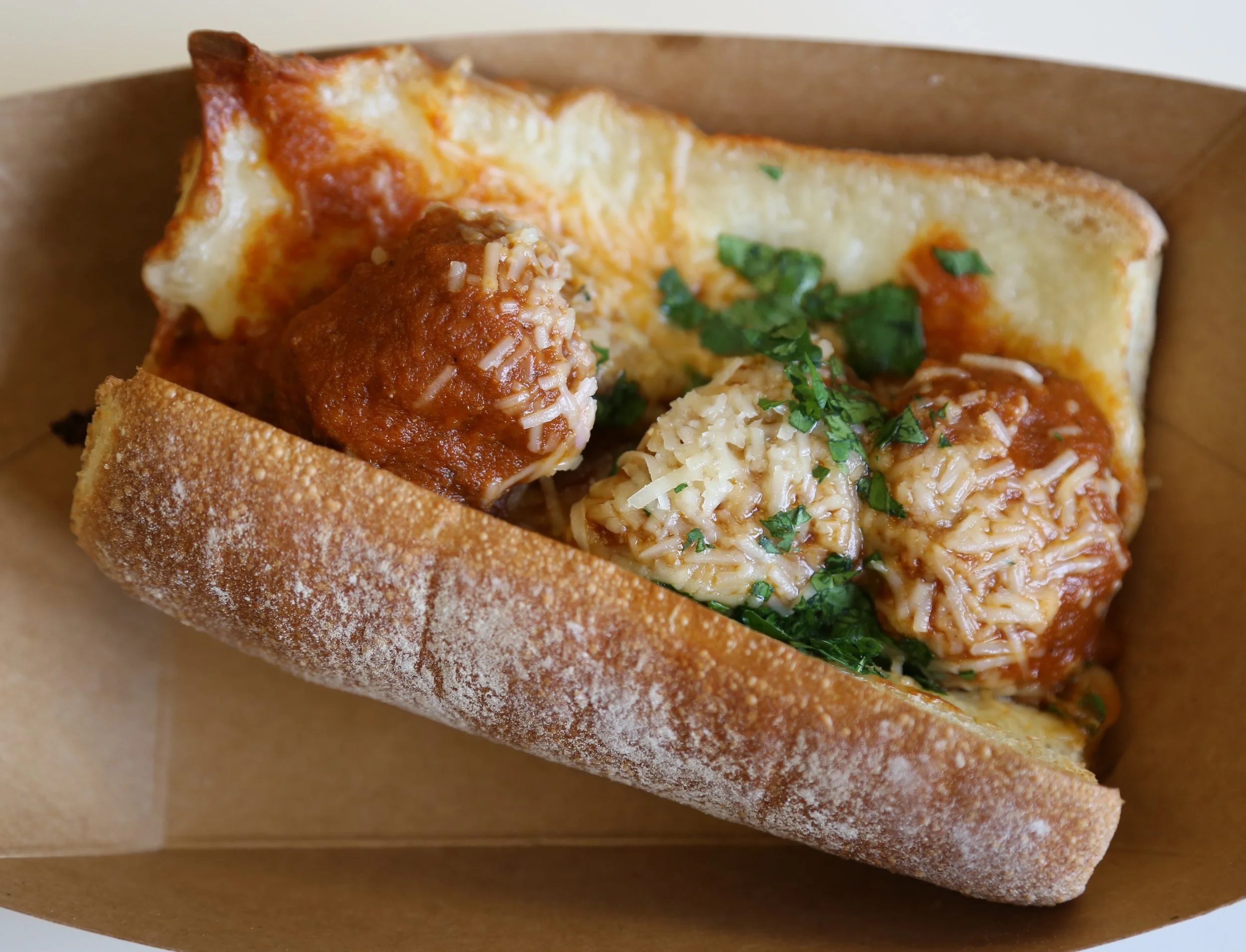 Dot's Meatball Sandwich