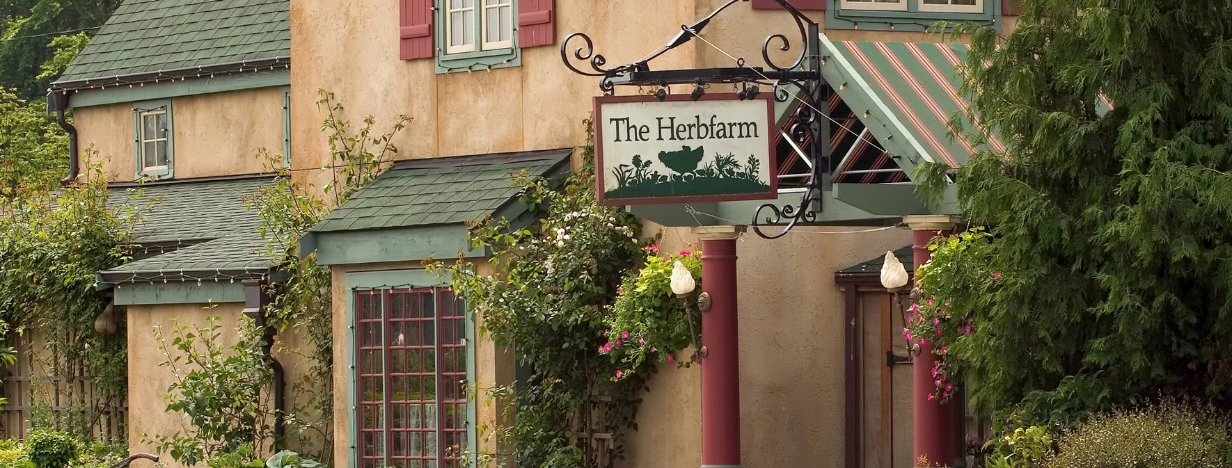 The Herbfarm Exterior: Courtesy of Willows Lodge