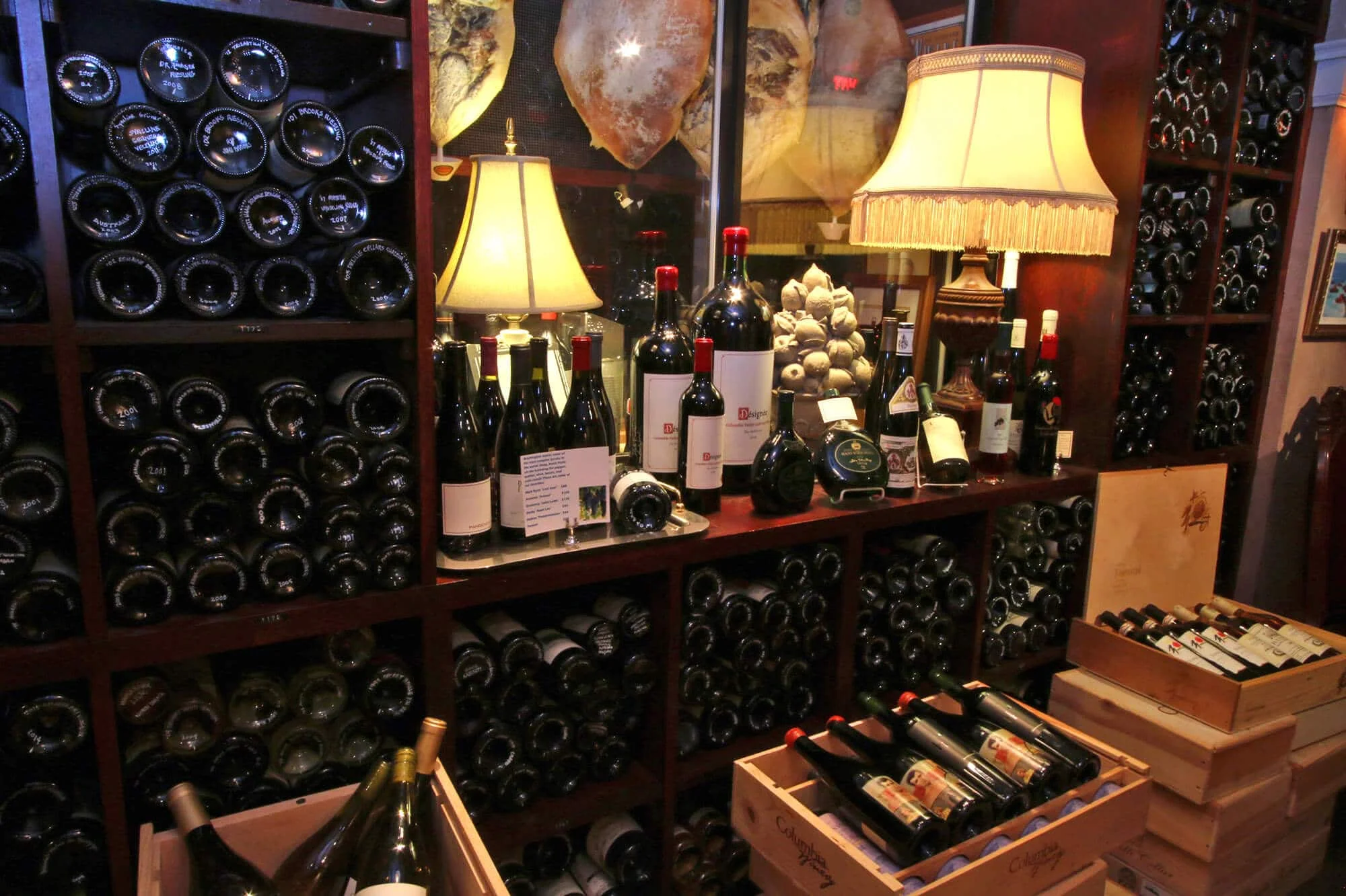 Herbfarm Wine Cellar: Courtesy of The Daring Gourmet