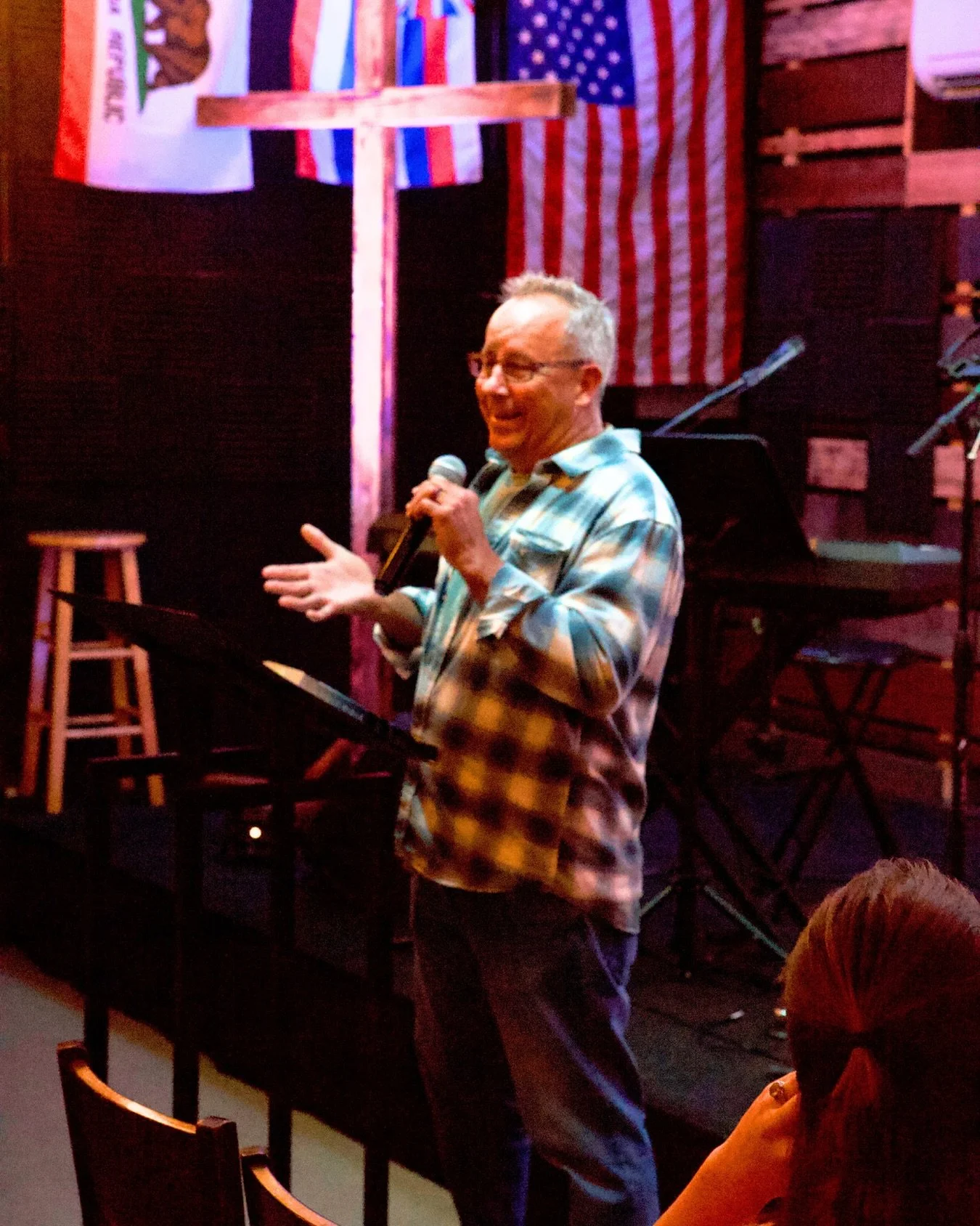Join us this weekend as we have our friend, Pastor Bob Mabry, bringing the word! He currently serves as the pastor of Good Shepherd Honolulu. Bob enjoys time with his family, surfing, and quiet time with Jesus (often with a strong coffee). 

Come for